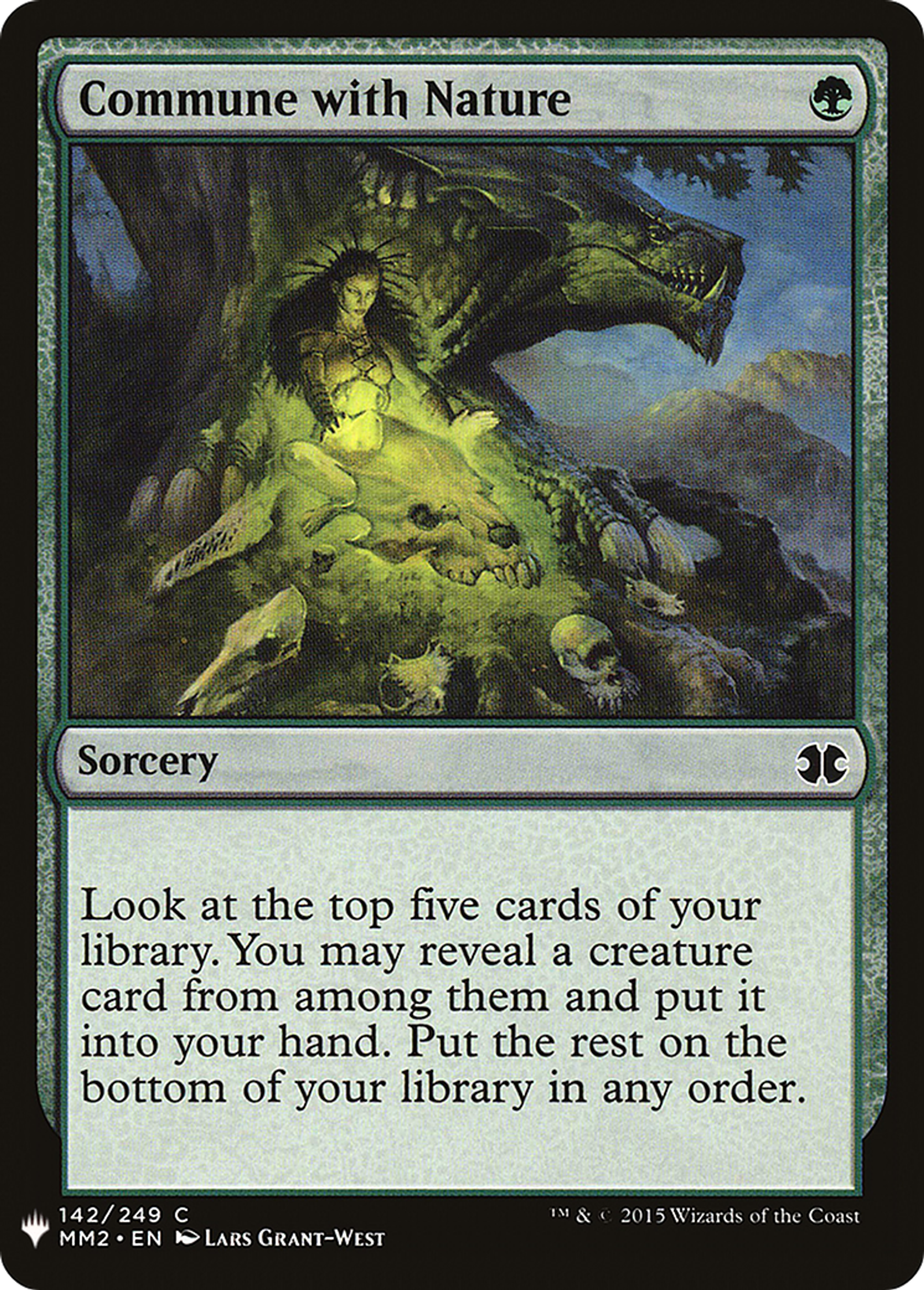 Communion avec la nature — The List — Magic: The Gathering