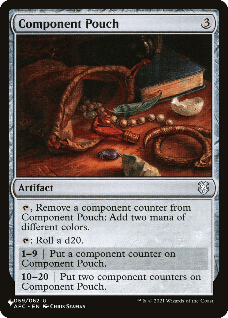 Component Pouch — The List — Magic: The Gathering