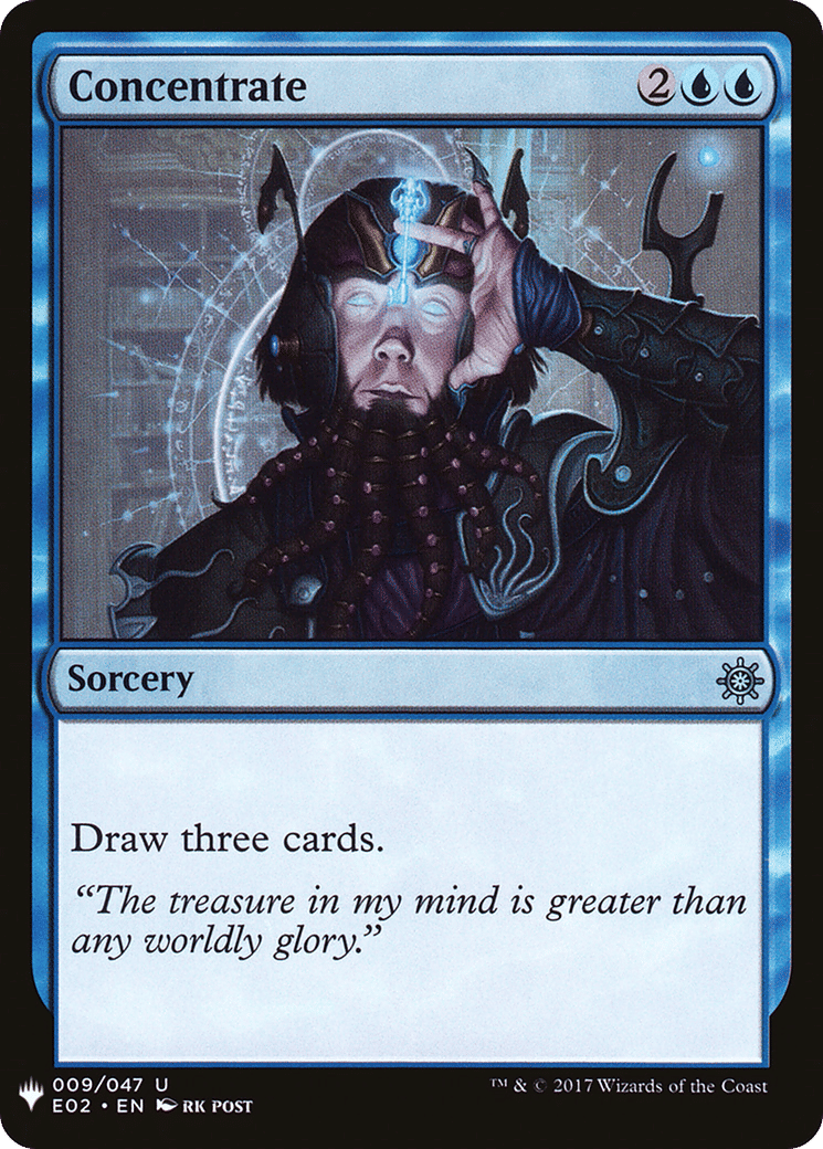 Concentrate — The List — Magic: The Gathering