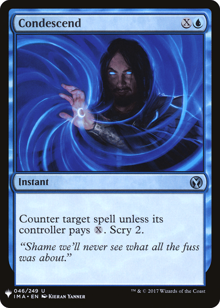 Condescend — The List — Magic: The Gathering