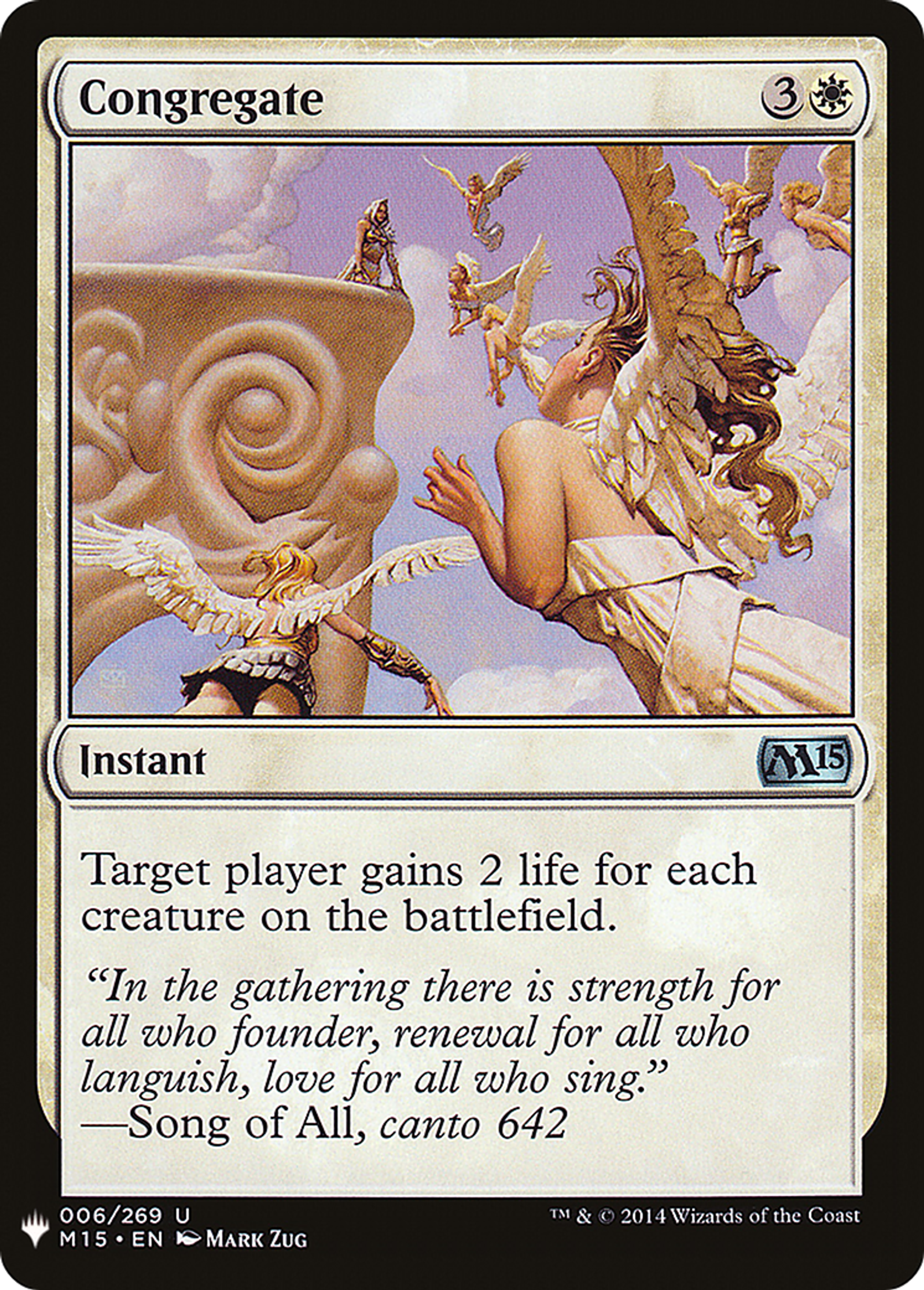 Assemblée des fidèles — The List — Magic: The Gathering