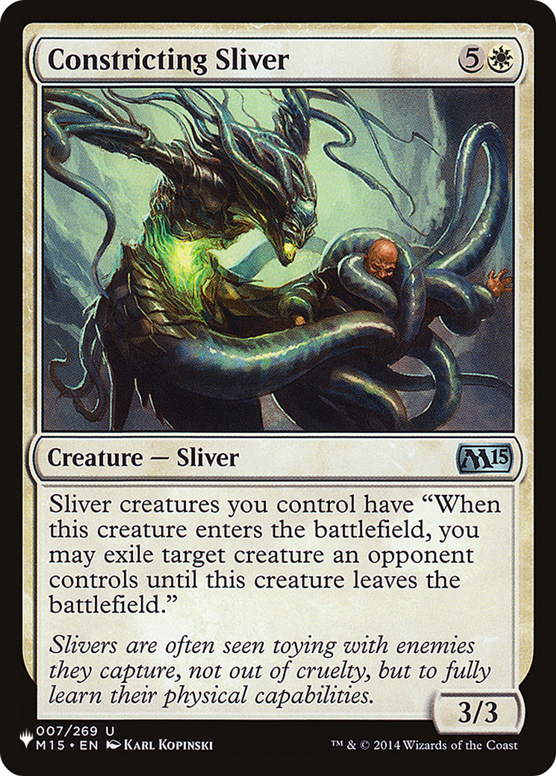 Slivoïde constricteur — The List — Magic: The Gathering