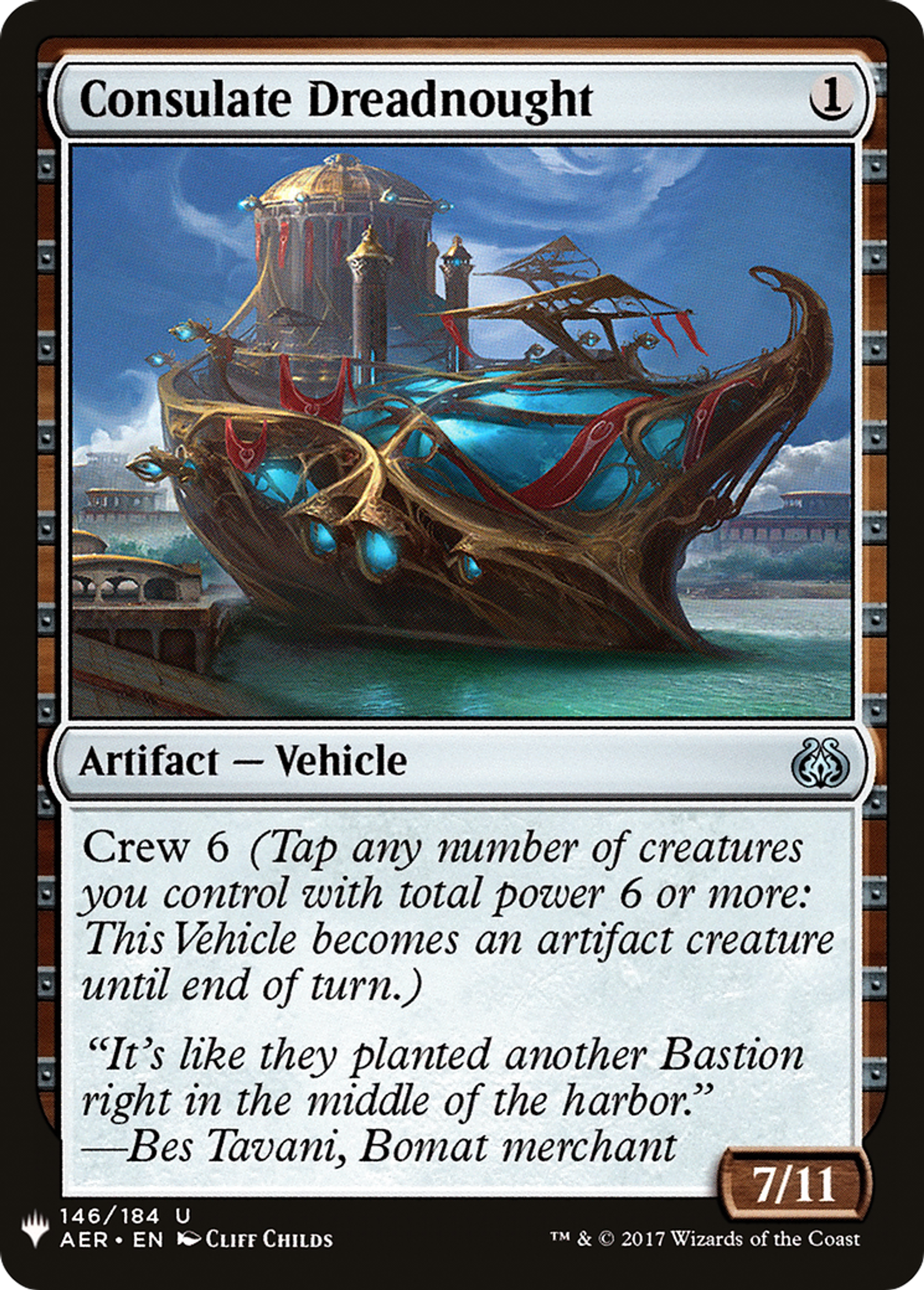 Cuirassé du Consulat — The List — Magic: The Gathering