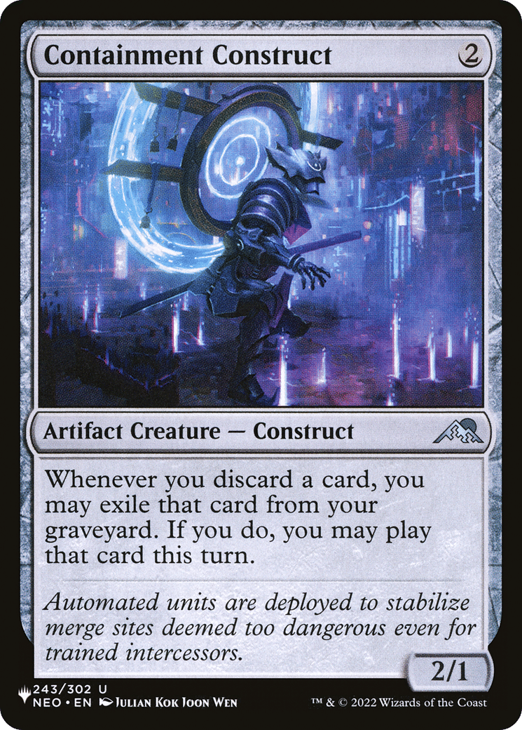 Containment Construct — The List — Magic: The Gathering