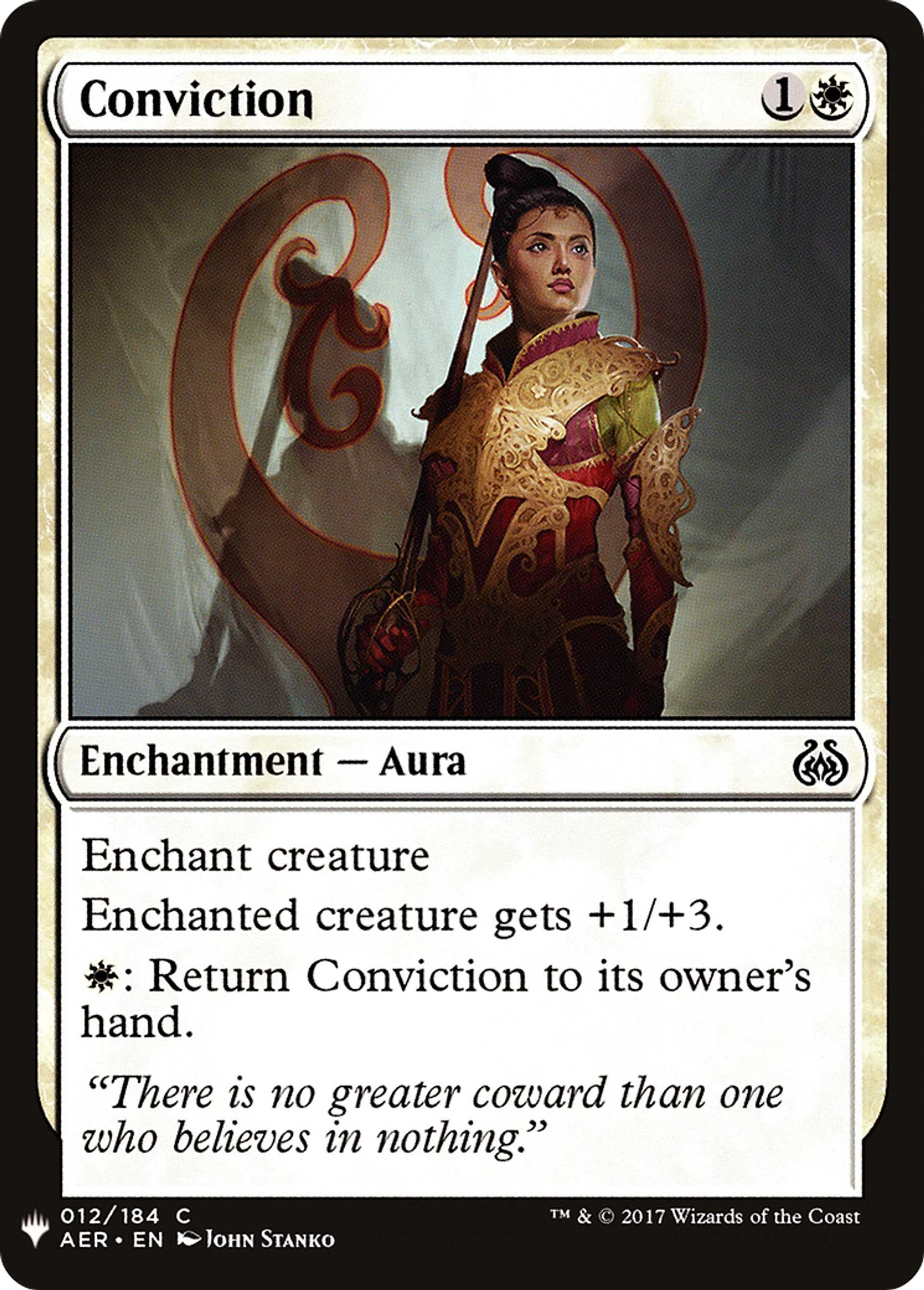 Conviction — The List — Magic: The Gathering