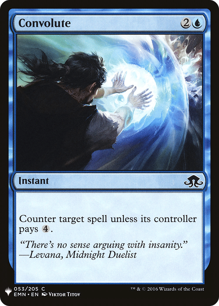 Convolute — The List — Magic: The Gathering