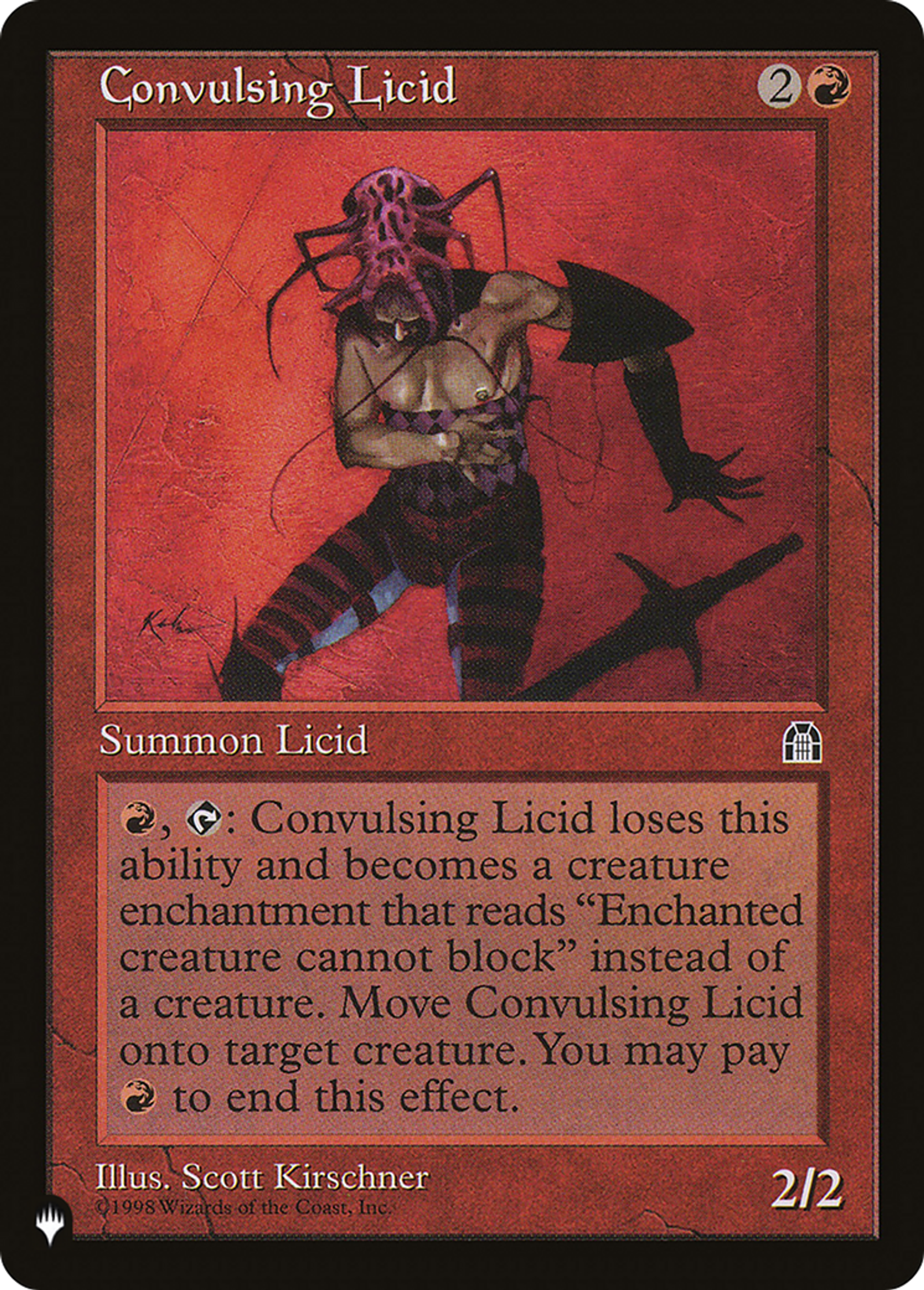 Convulsing Licid — The List — Magic: The Gathering