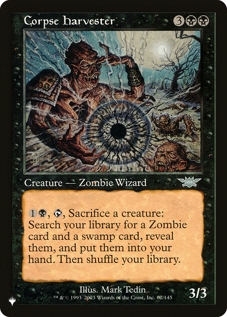 Corpse Harvester — The List — Magic: The Gathering