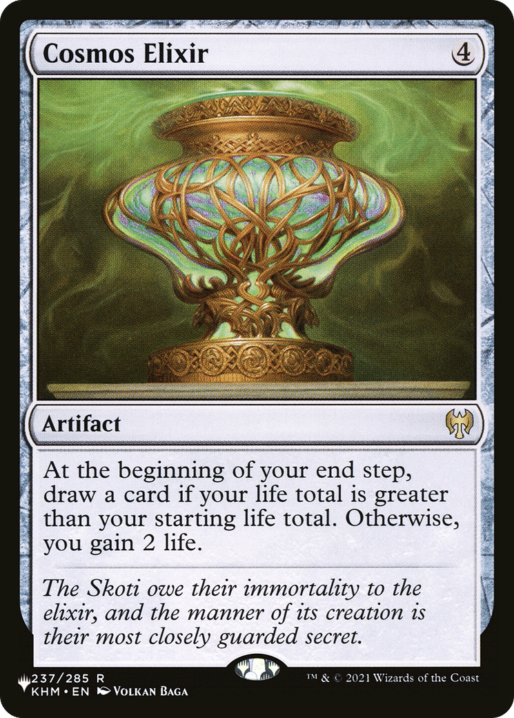 Cosmos Elixir — The List — Magic: The Gathering