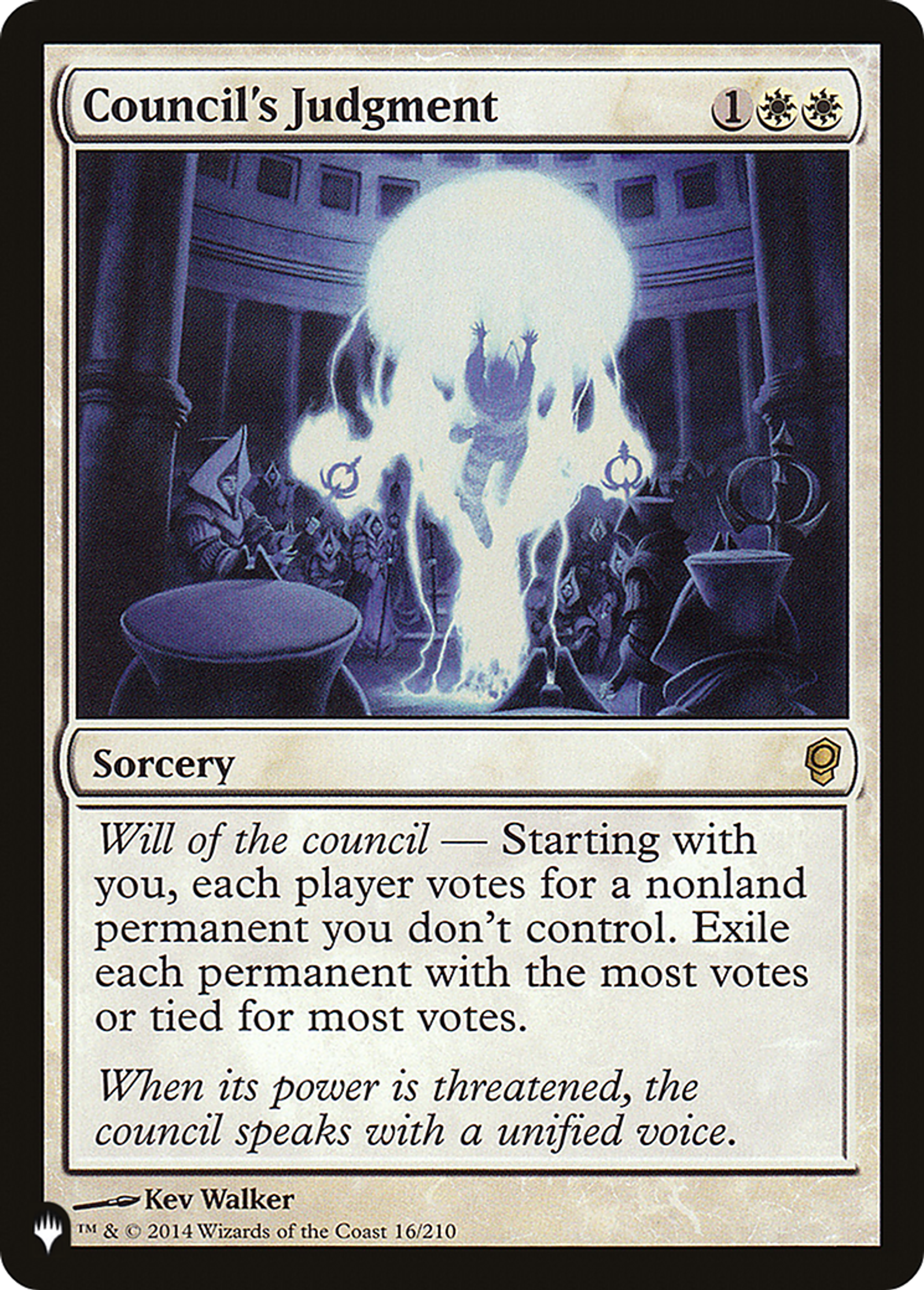 Council's Judgment — The List — Magic: The Gathering