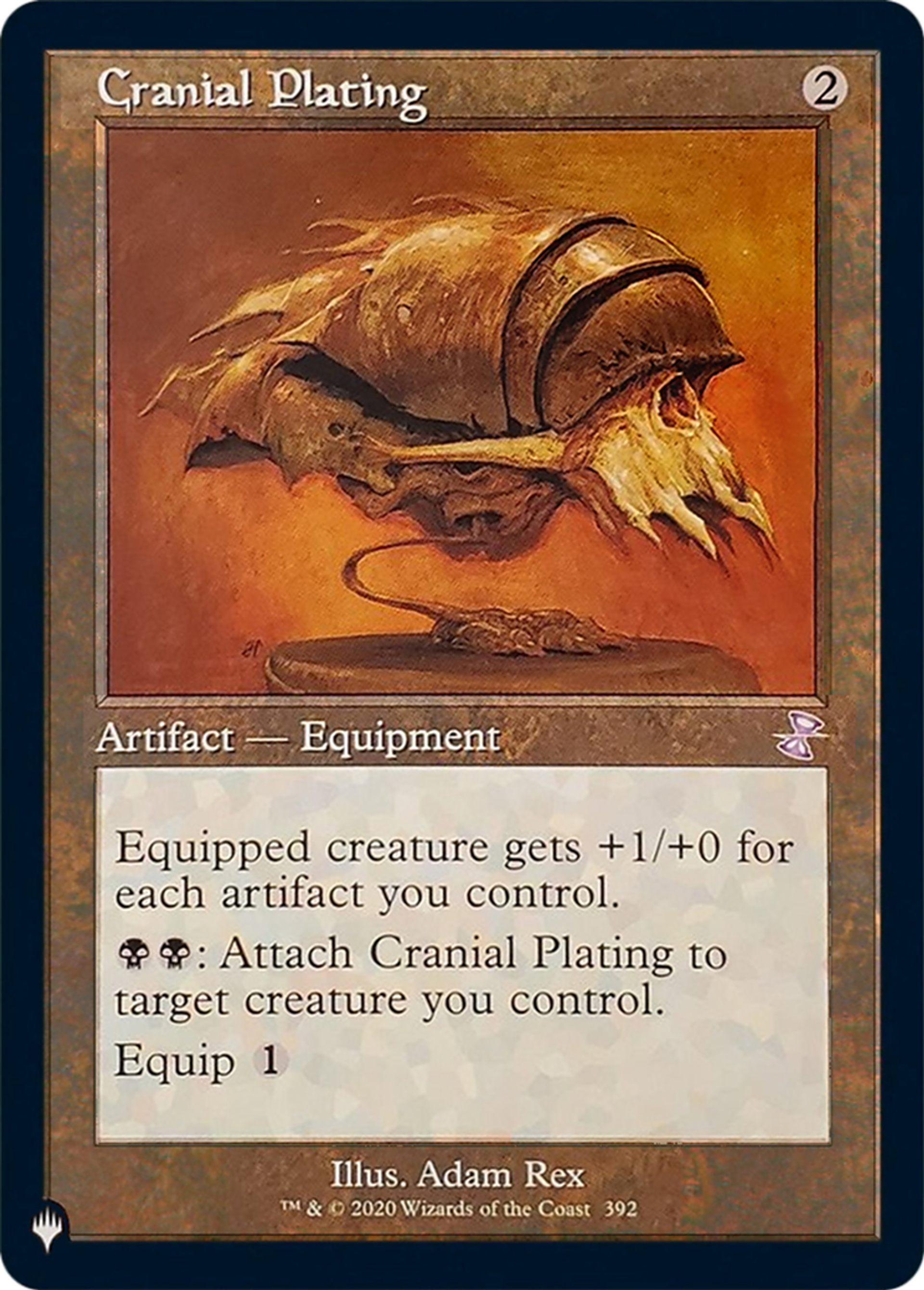 Blindage crânien — The List — Magic: The Gathering