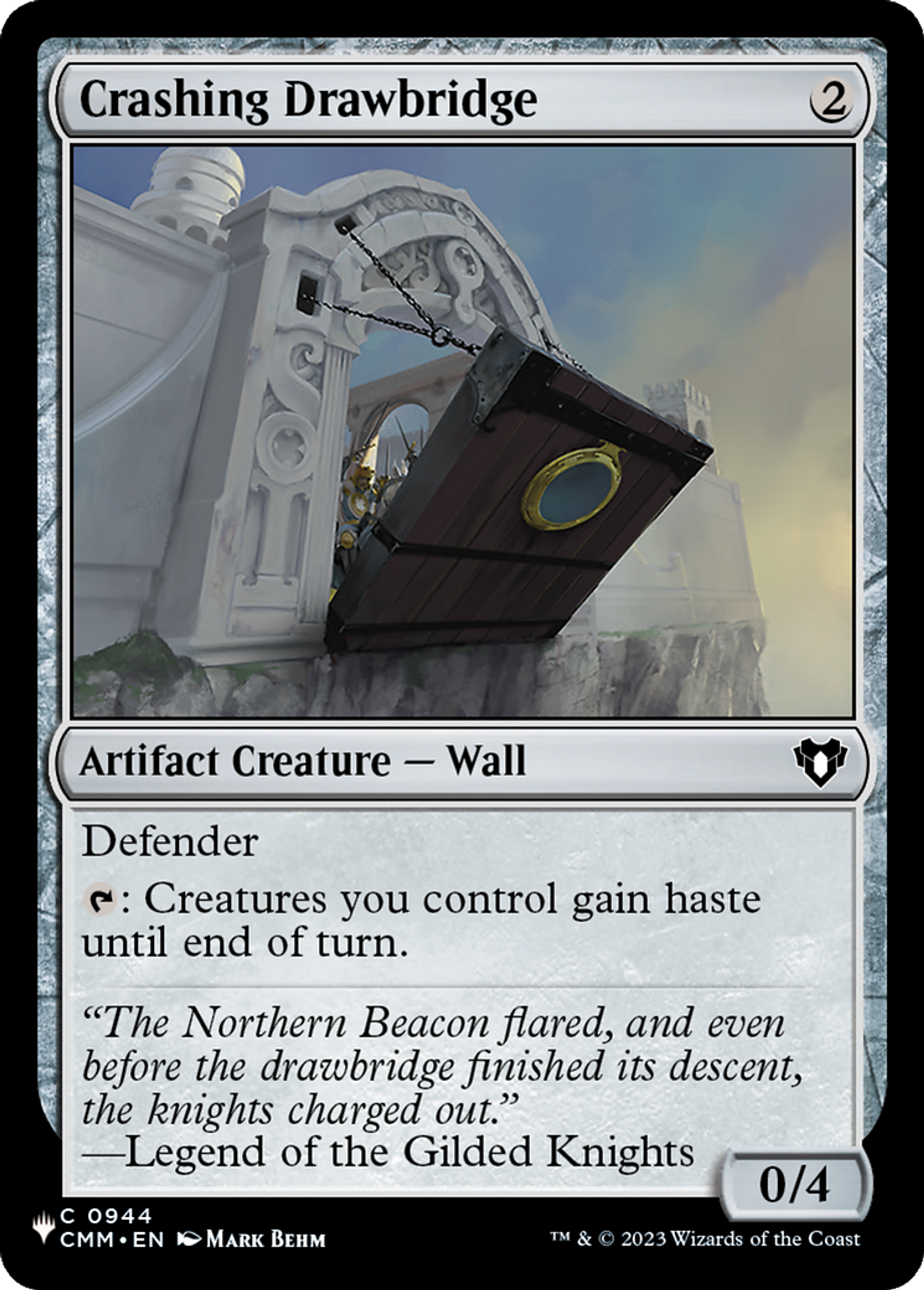 Crashing Drawbridge — The List — Magic: The Gathering