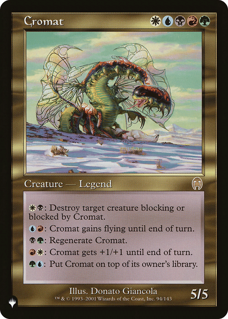 Cromat — The List — Magic: The Gathering