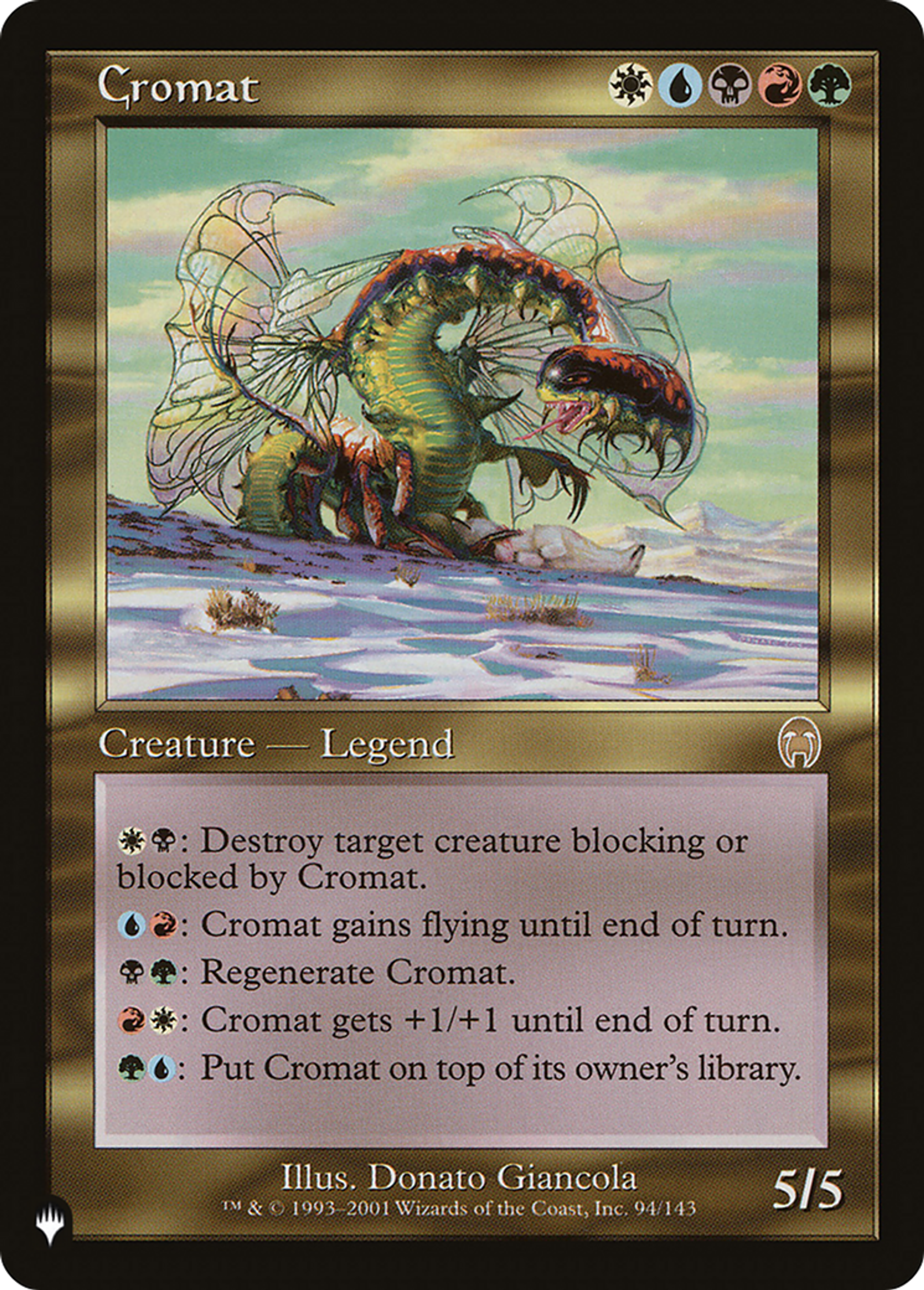 Cromat — The List — Magic: The Gathering