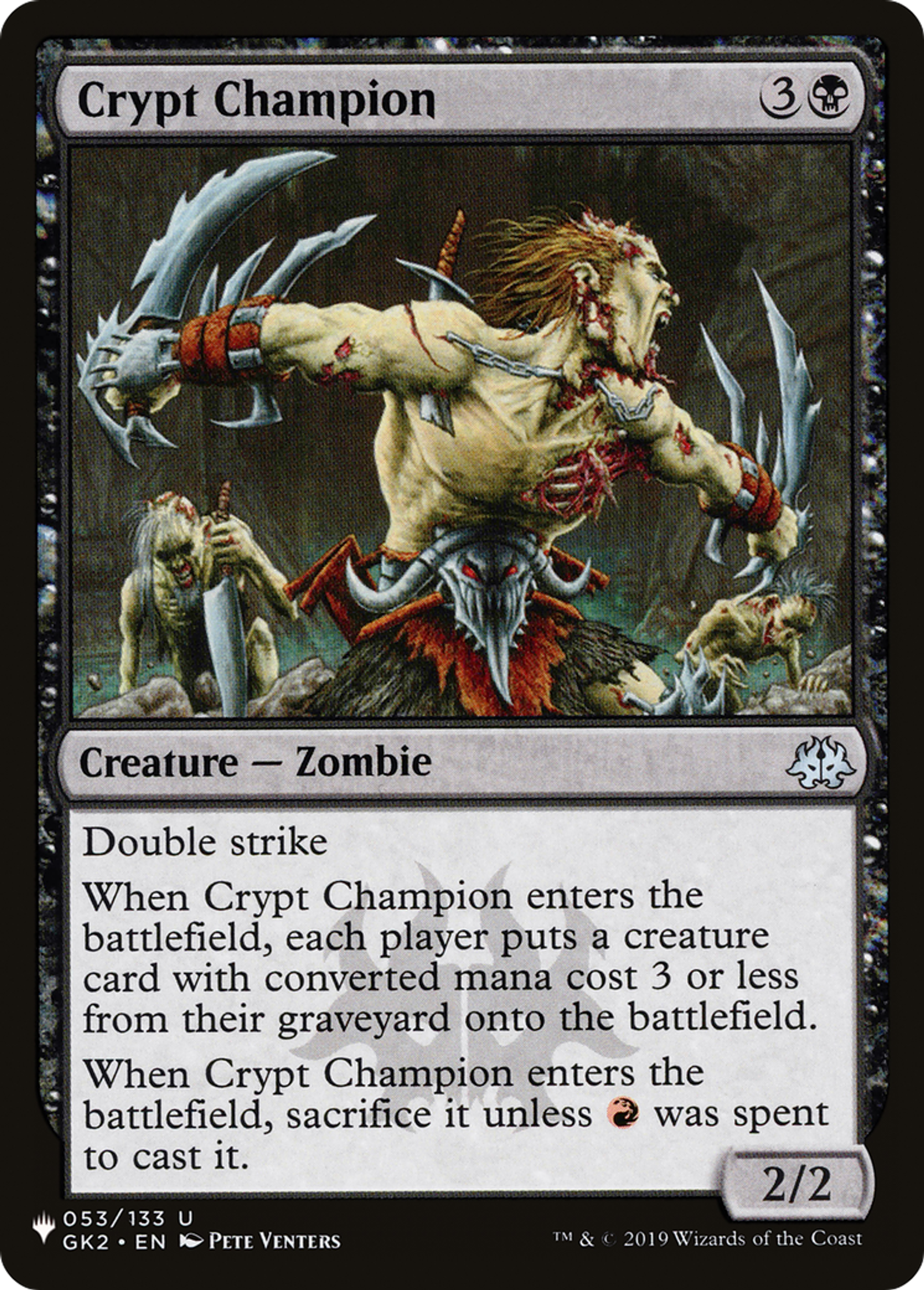 Crypt Champion — The List — Magic: The Gathering