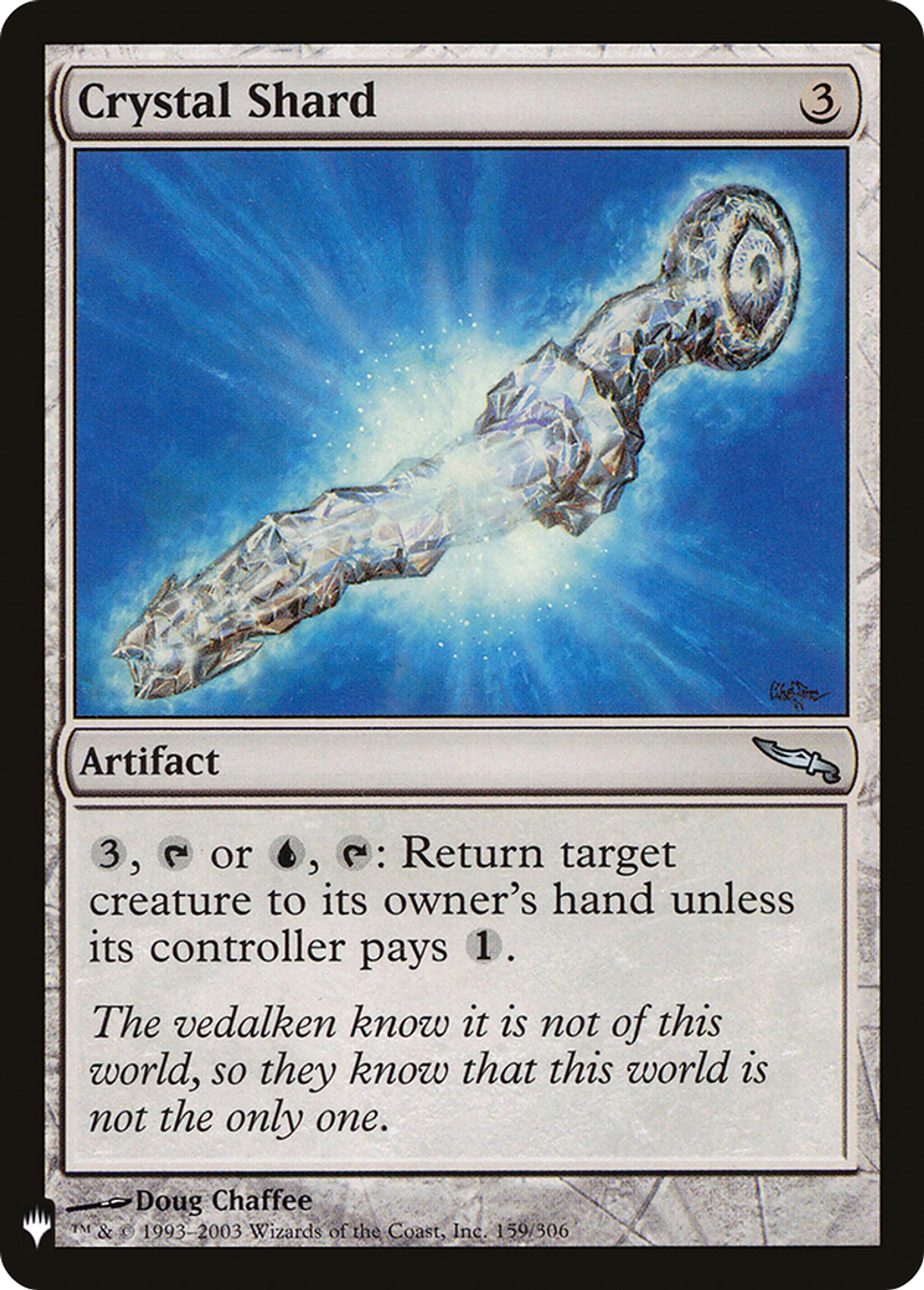 Crystal Shard — The List — Magic: The Gathering
