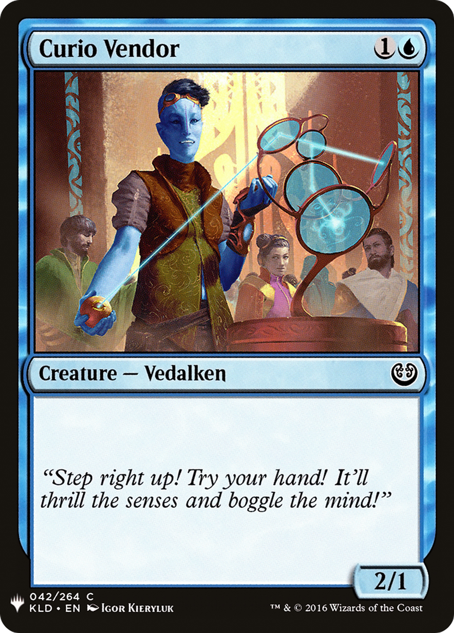 Curio Vendor — The List — Magic: The Gathering