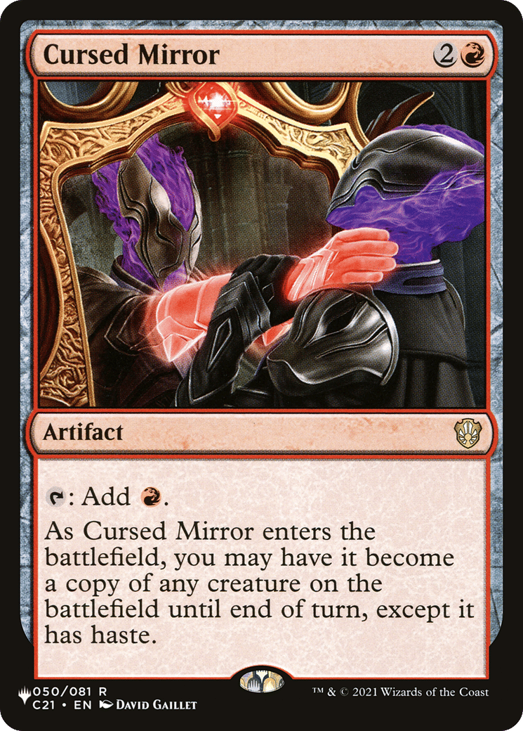 Cursed Mirror — The List — Magic: The Gathering