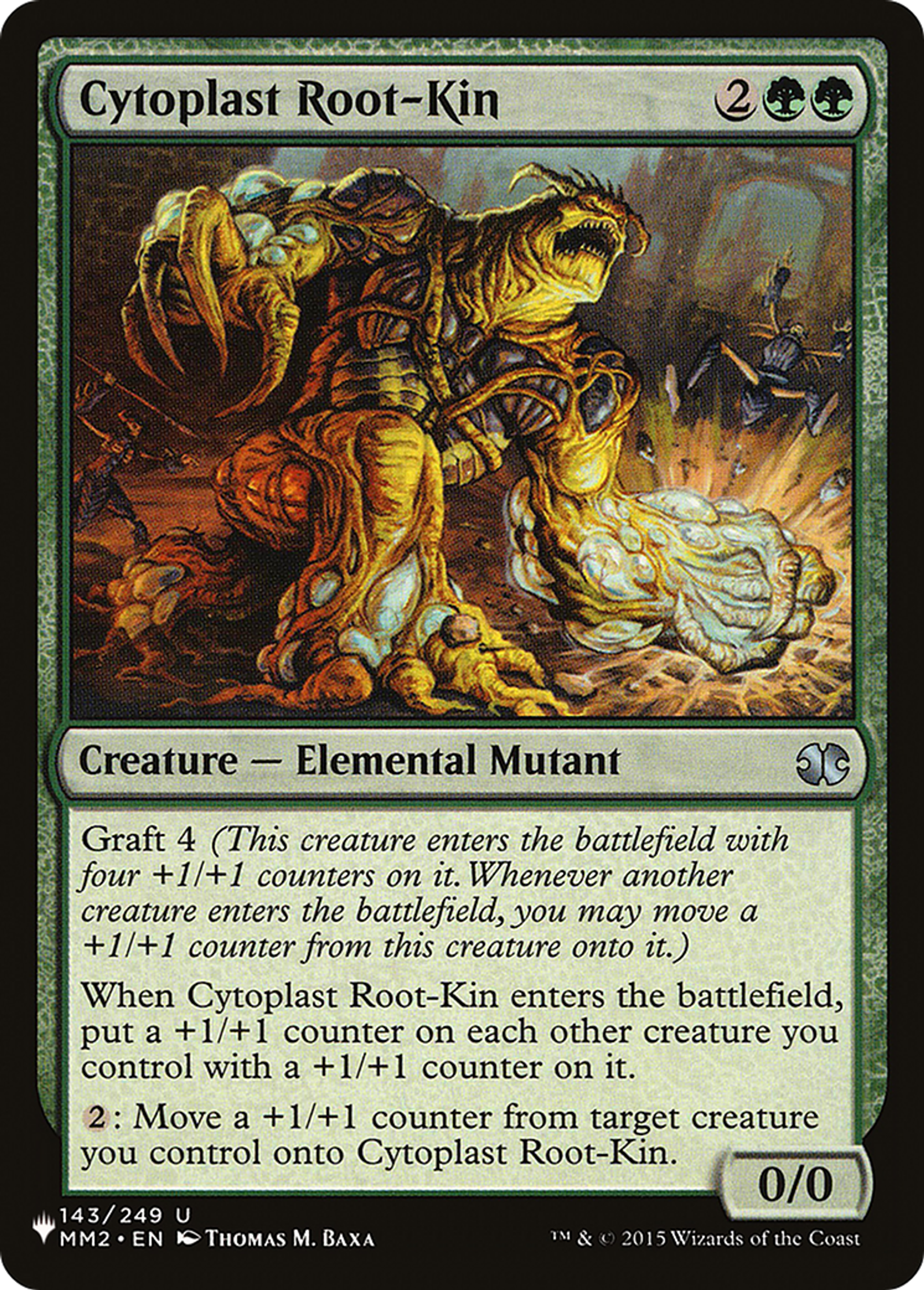 Cytoplaste sangracine — The List — Magic: The Gathering