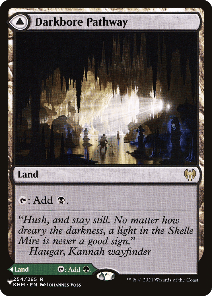 Darkbore Pathway // Slitherbore Pathway — The List — Magic: The Gathering