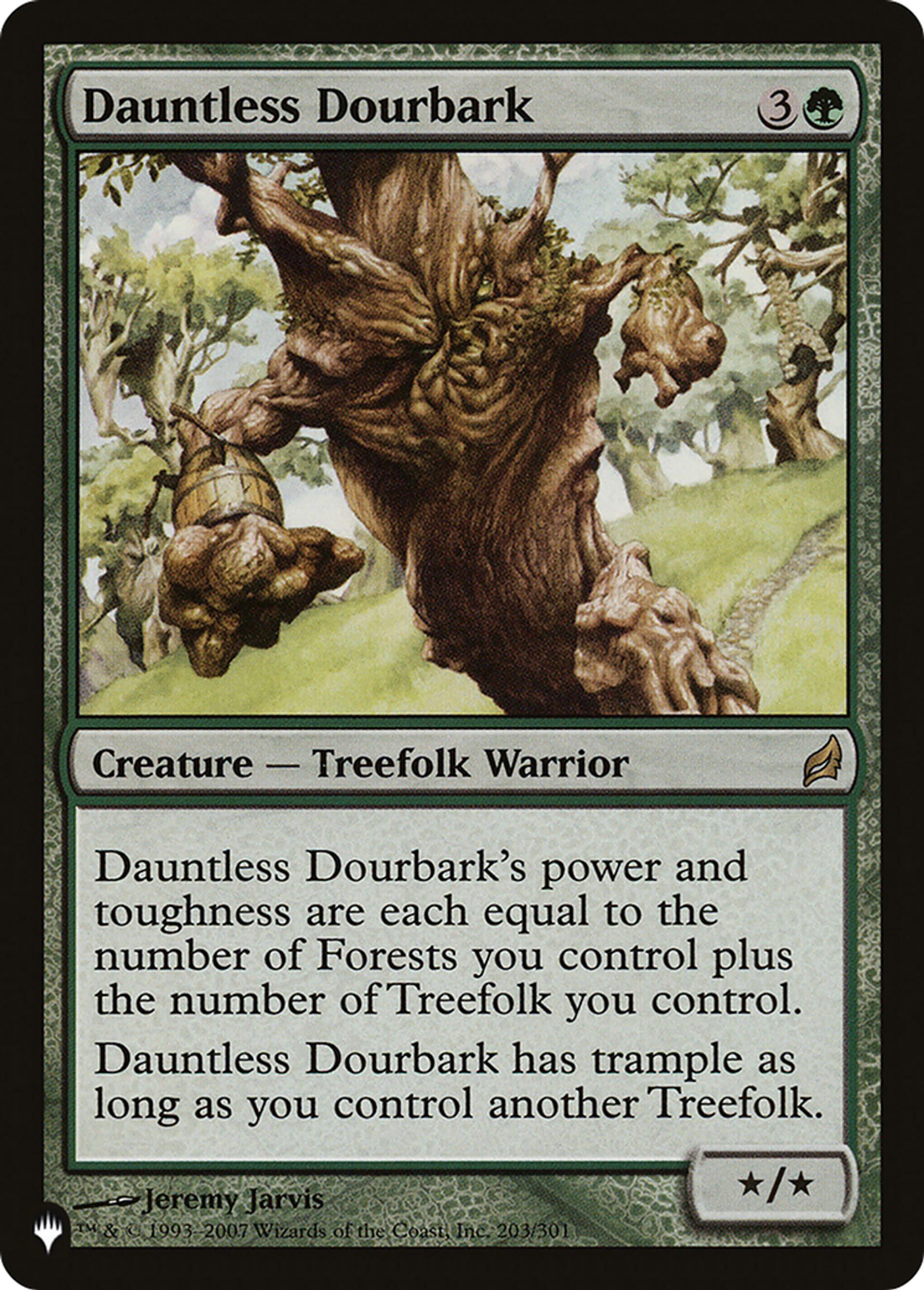 Dauntless Dourbark — The List — Magic: The Gathering