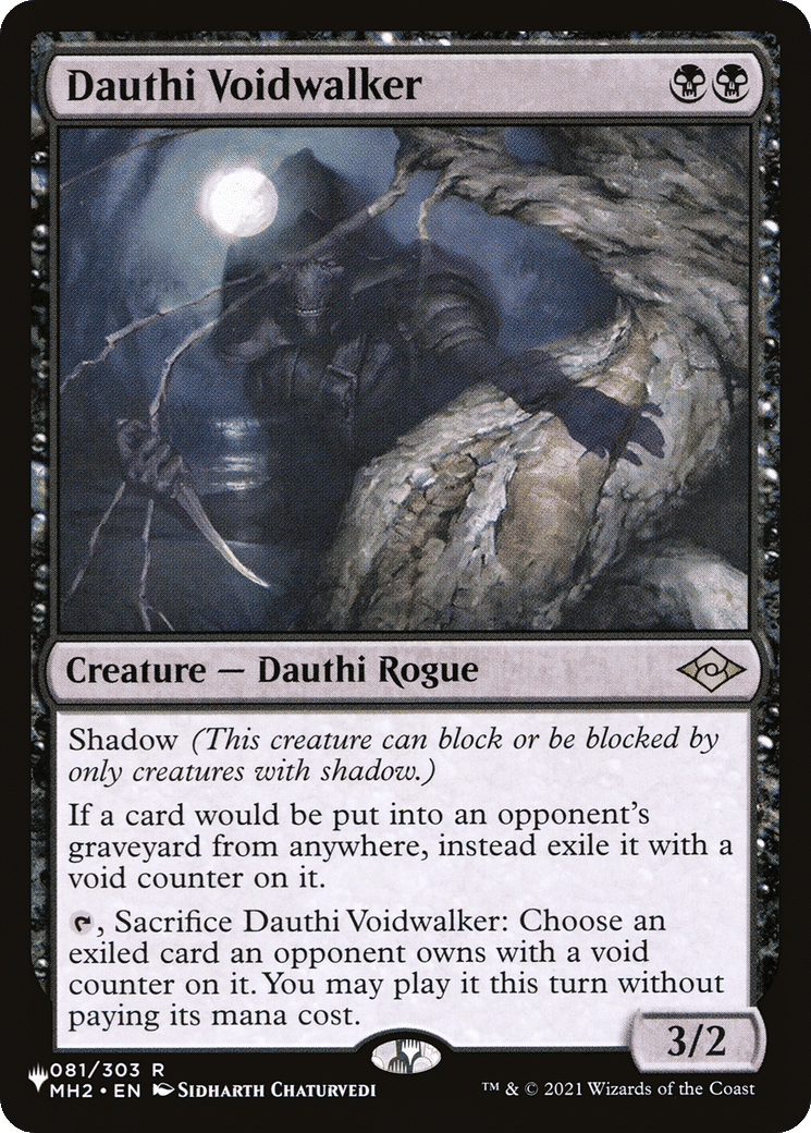 Dauthi Voidwalker — The List — Magic: The Gathering