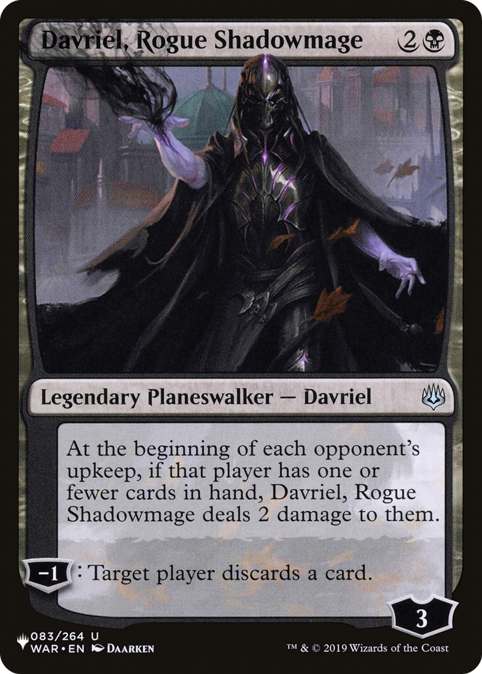 Davriel, ombremage rebelle — The List — Magic: The Gathering