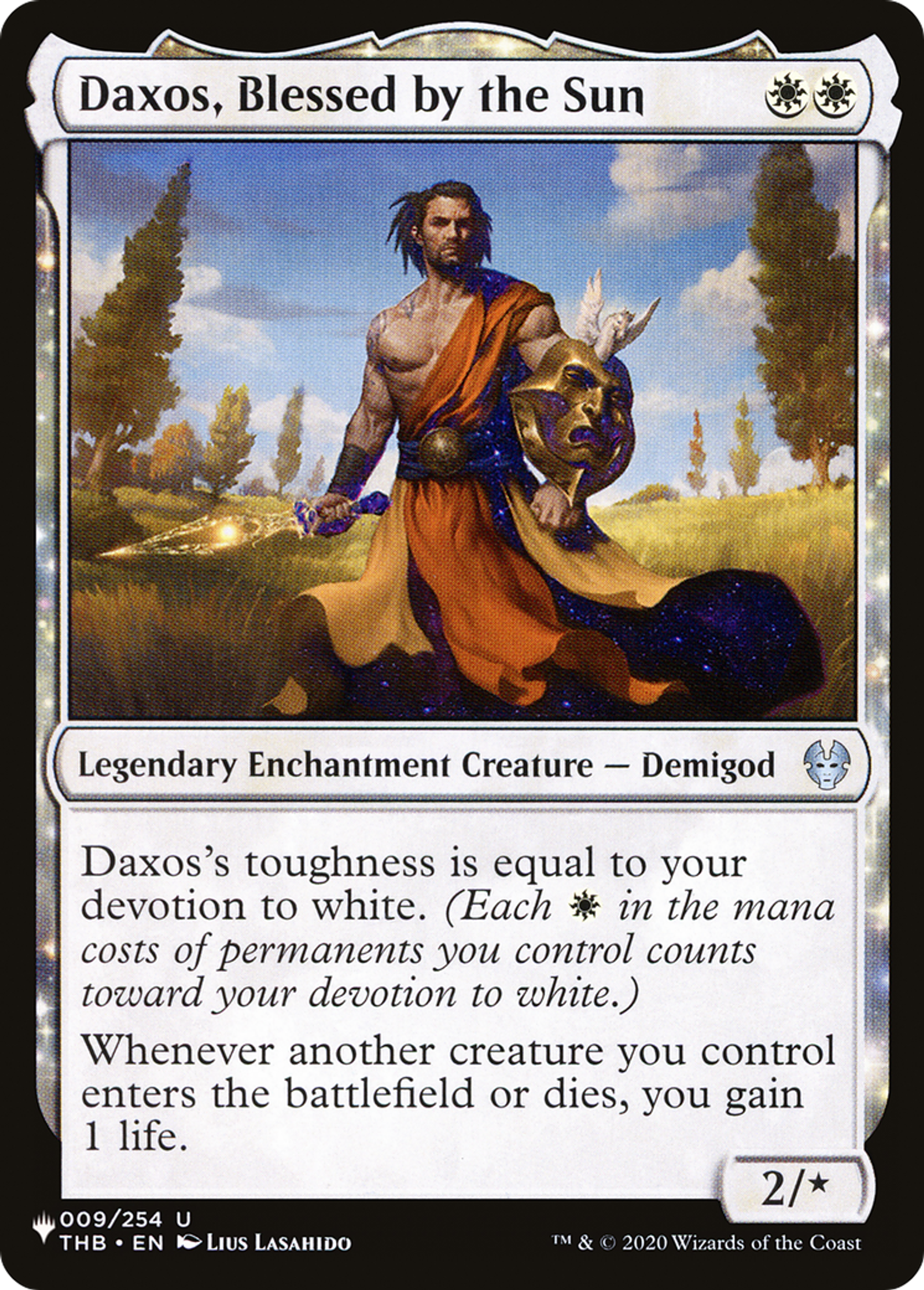 Daxos, Blessed by the Sun — The List — Magic: The Gathering