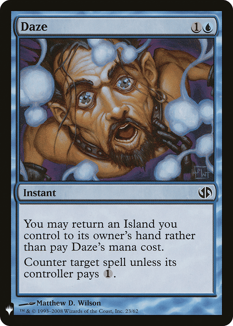 Daze — The List — Magic: The Gathering