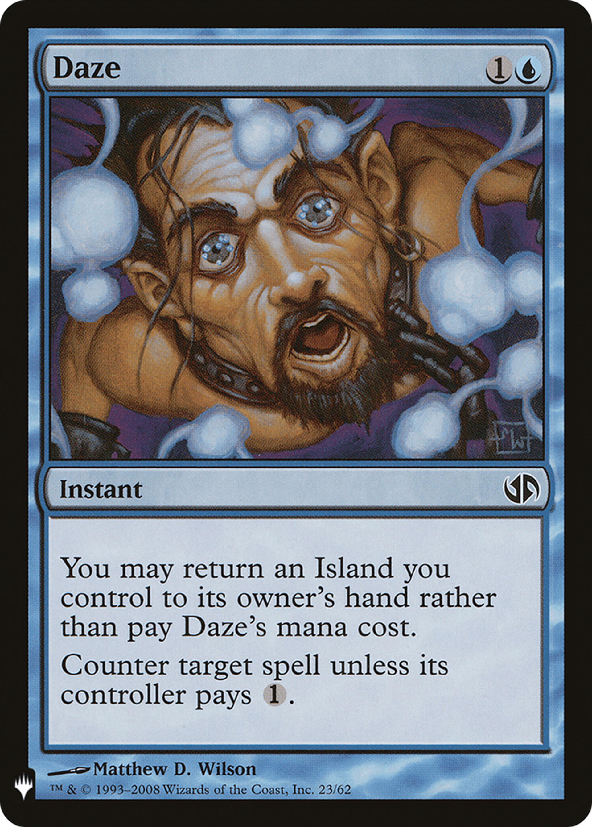 Daze — The List — Magic: The Gathering