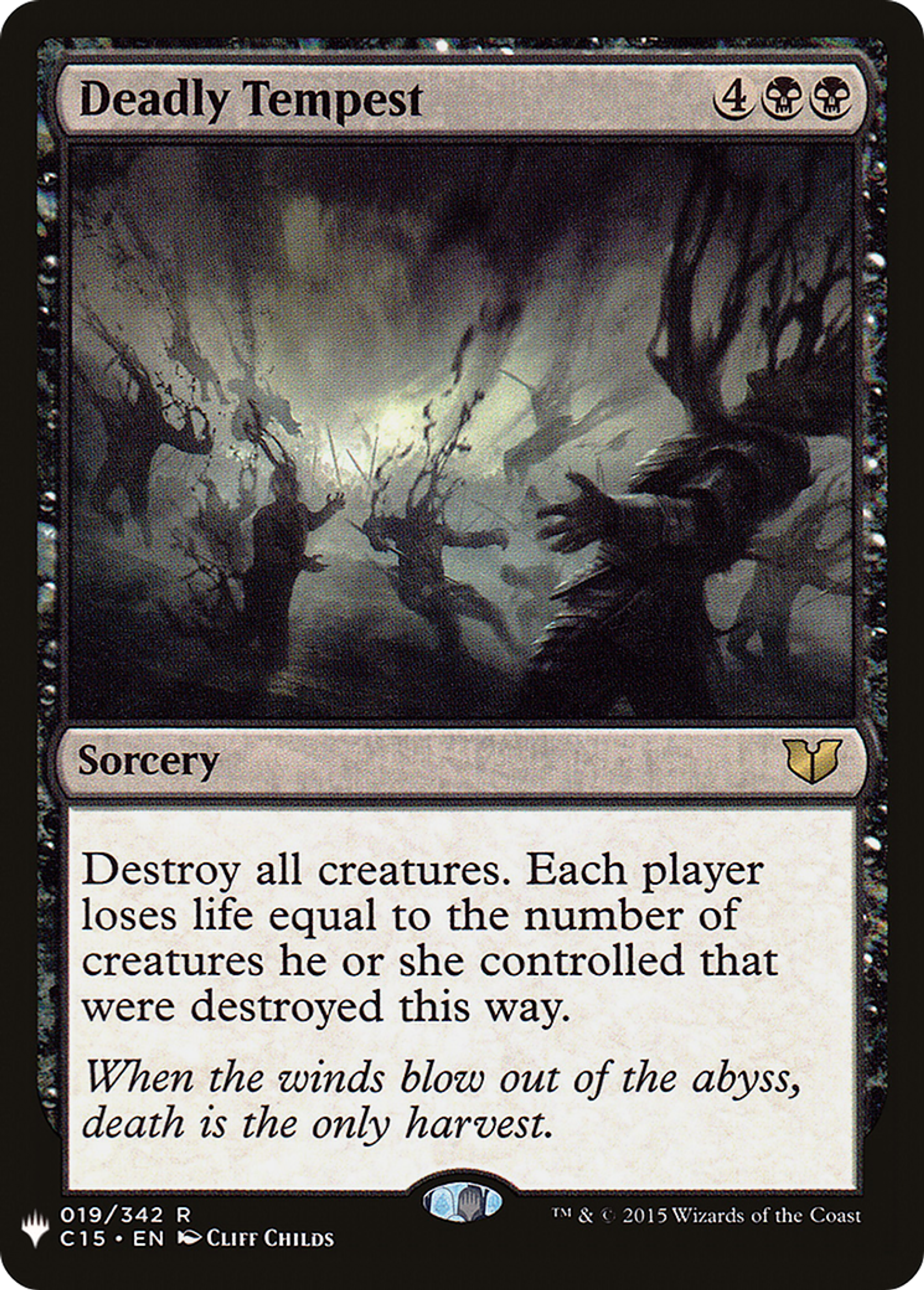 Tempête mortelle — The List — Magic: The Gathering
