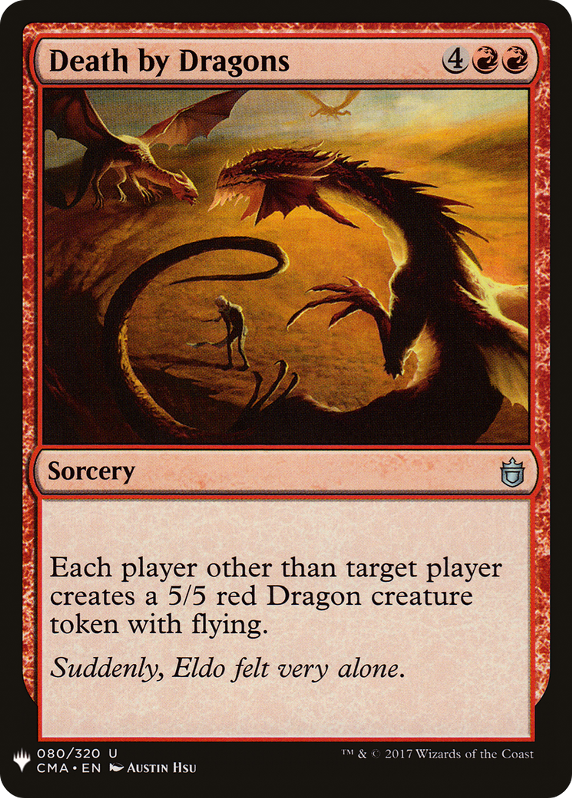 Death by Dragons — The List — Magic: The Gathering
