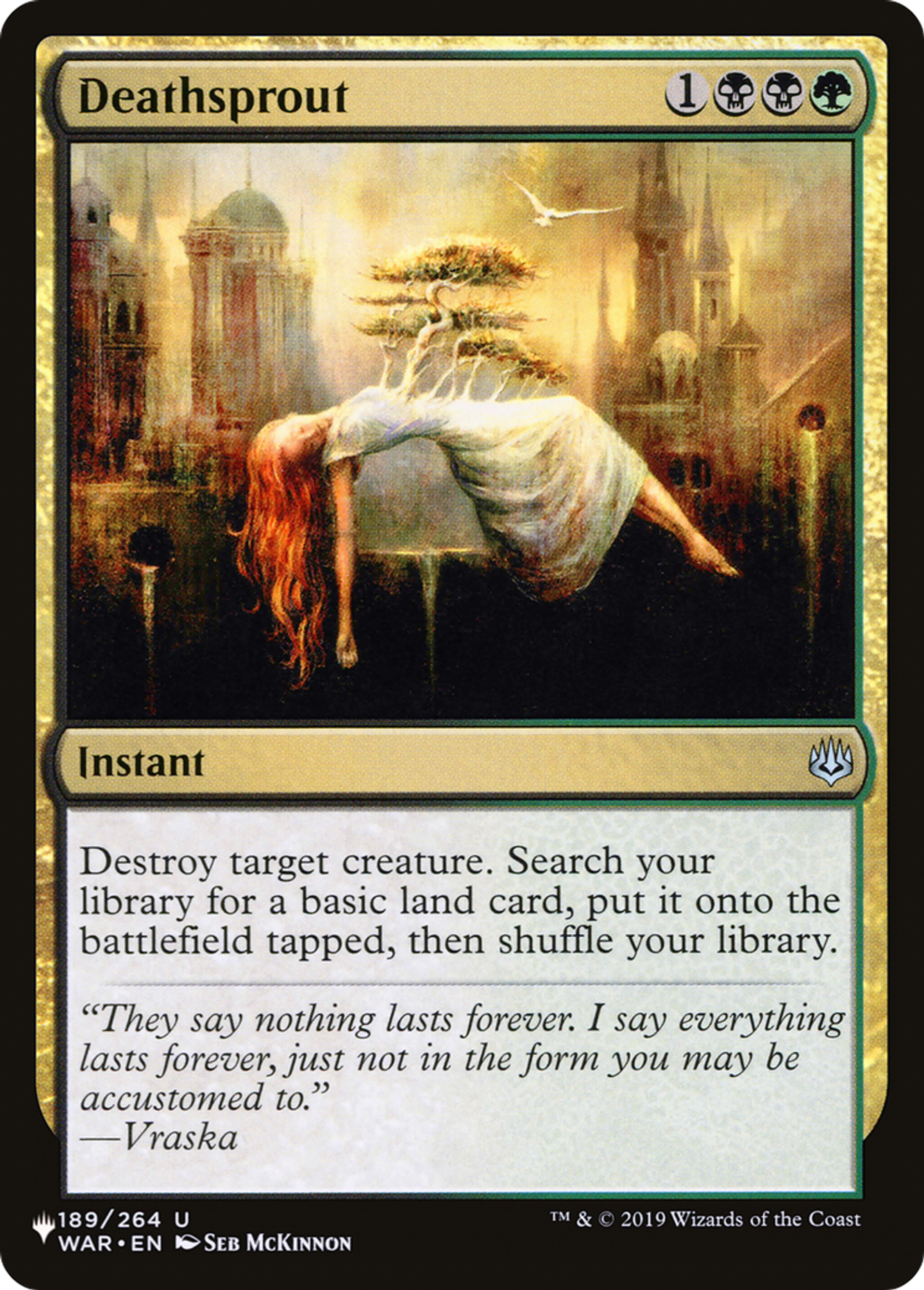 Bourgeonnement de mort — The List — Magic: The Gathering