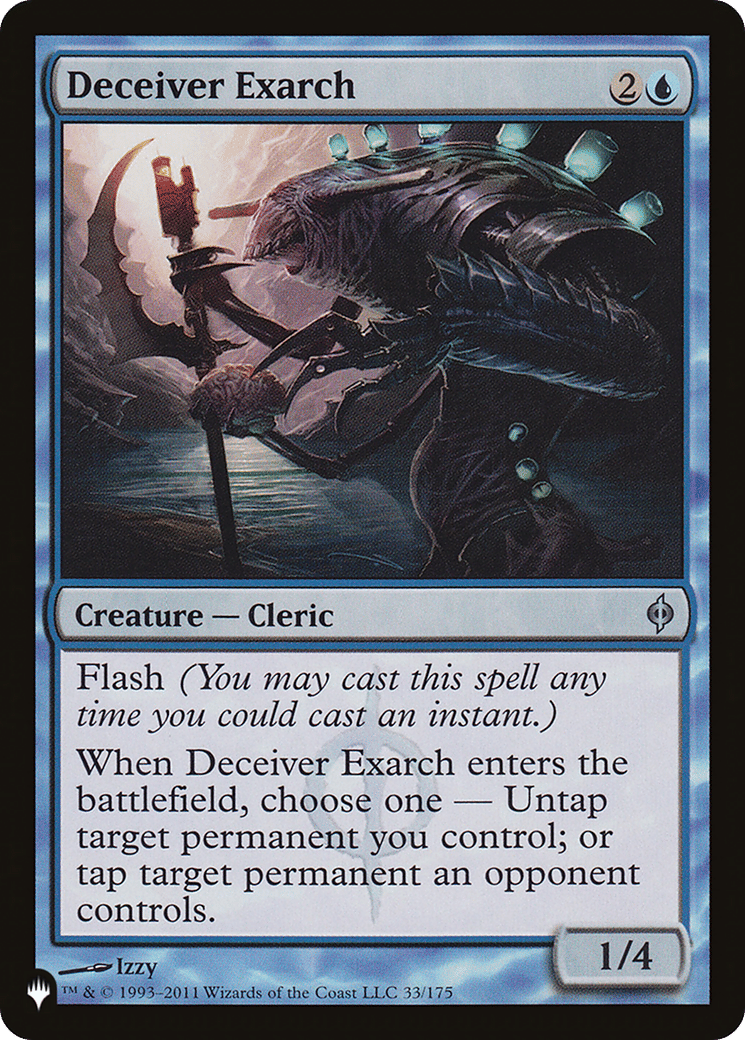Deceiver Exarch — The List — Magic: The Gathering