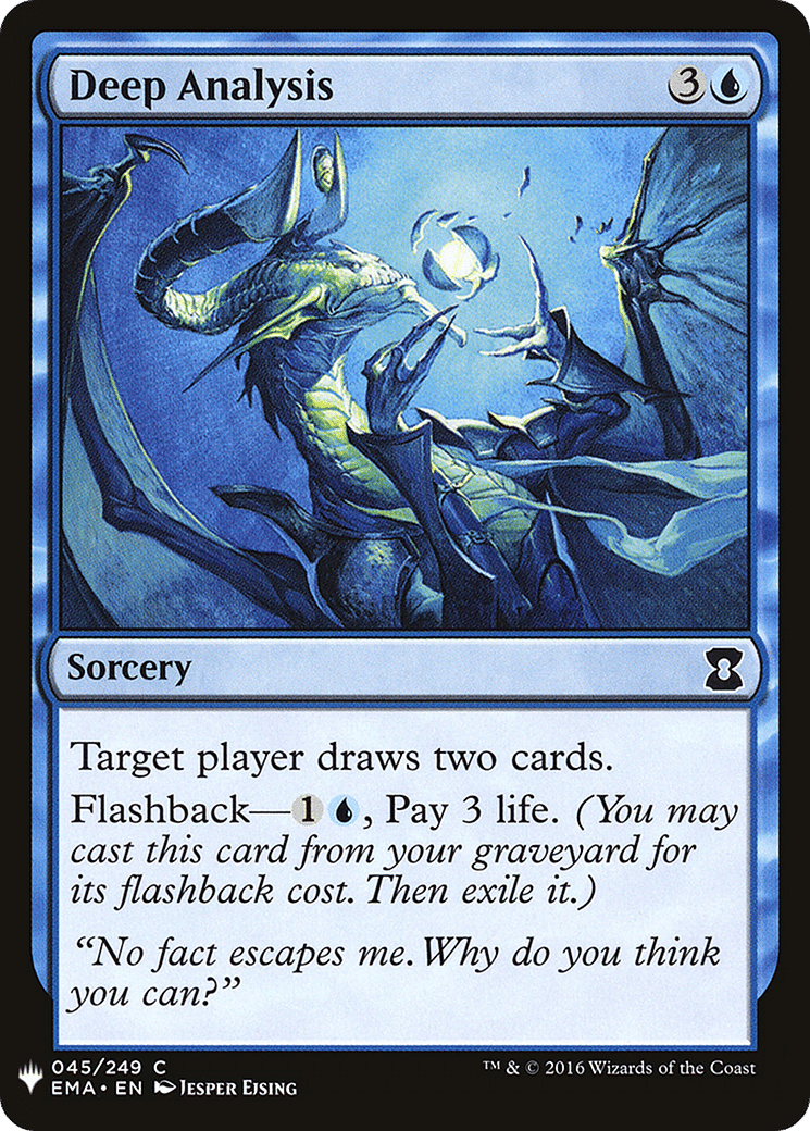 Deep Analysis — The List — Magic: The Gathering