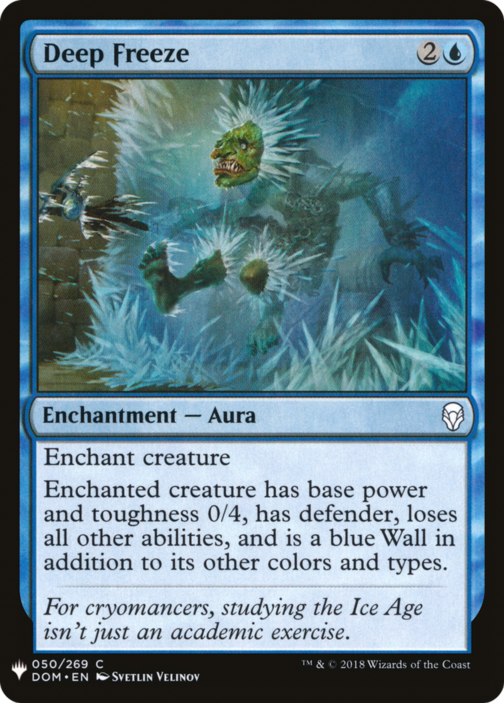 Deep Freeze — The List — Magic: The Gathering