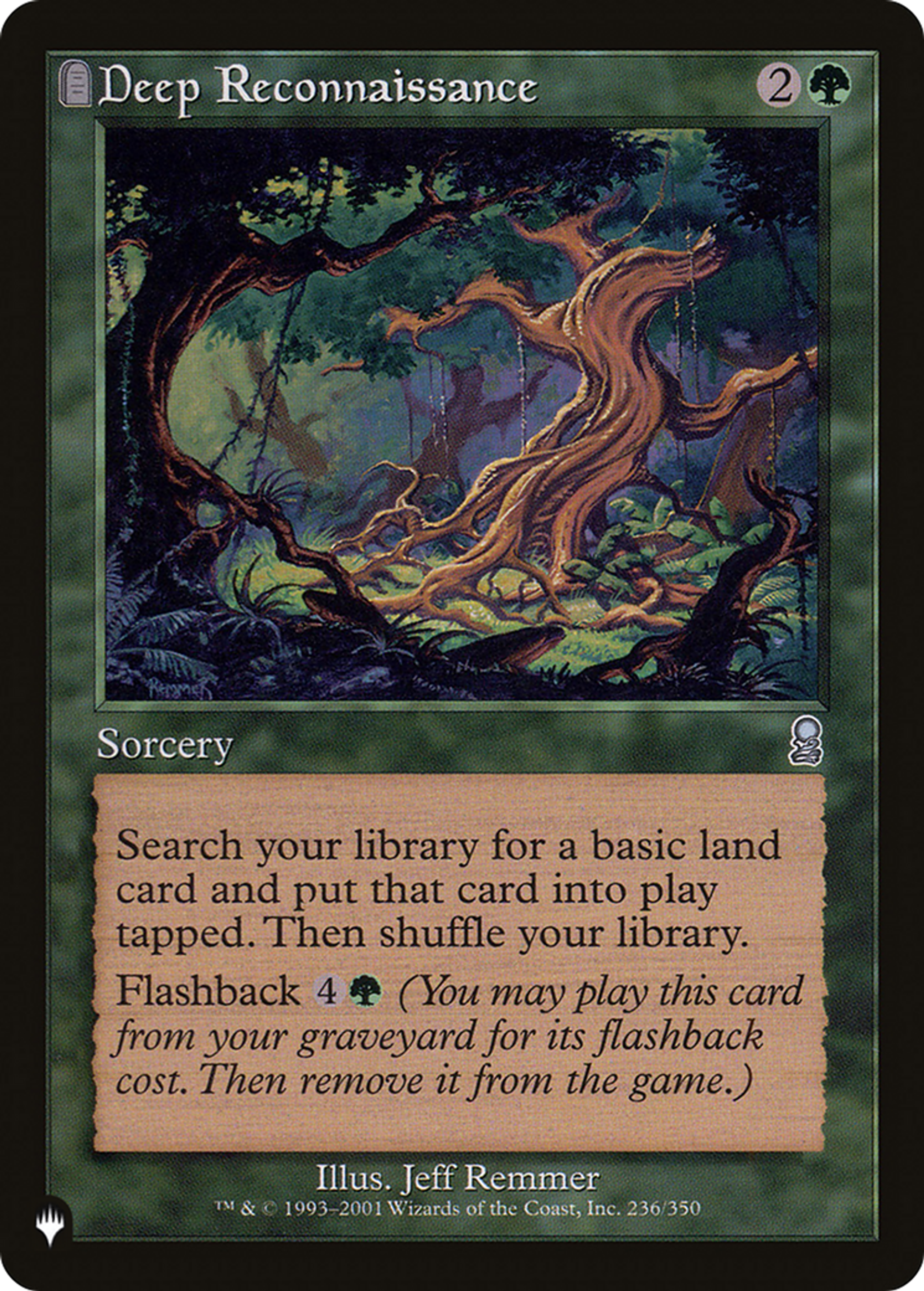 Deep Reconnaissance — The List — Magic: The Gathering