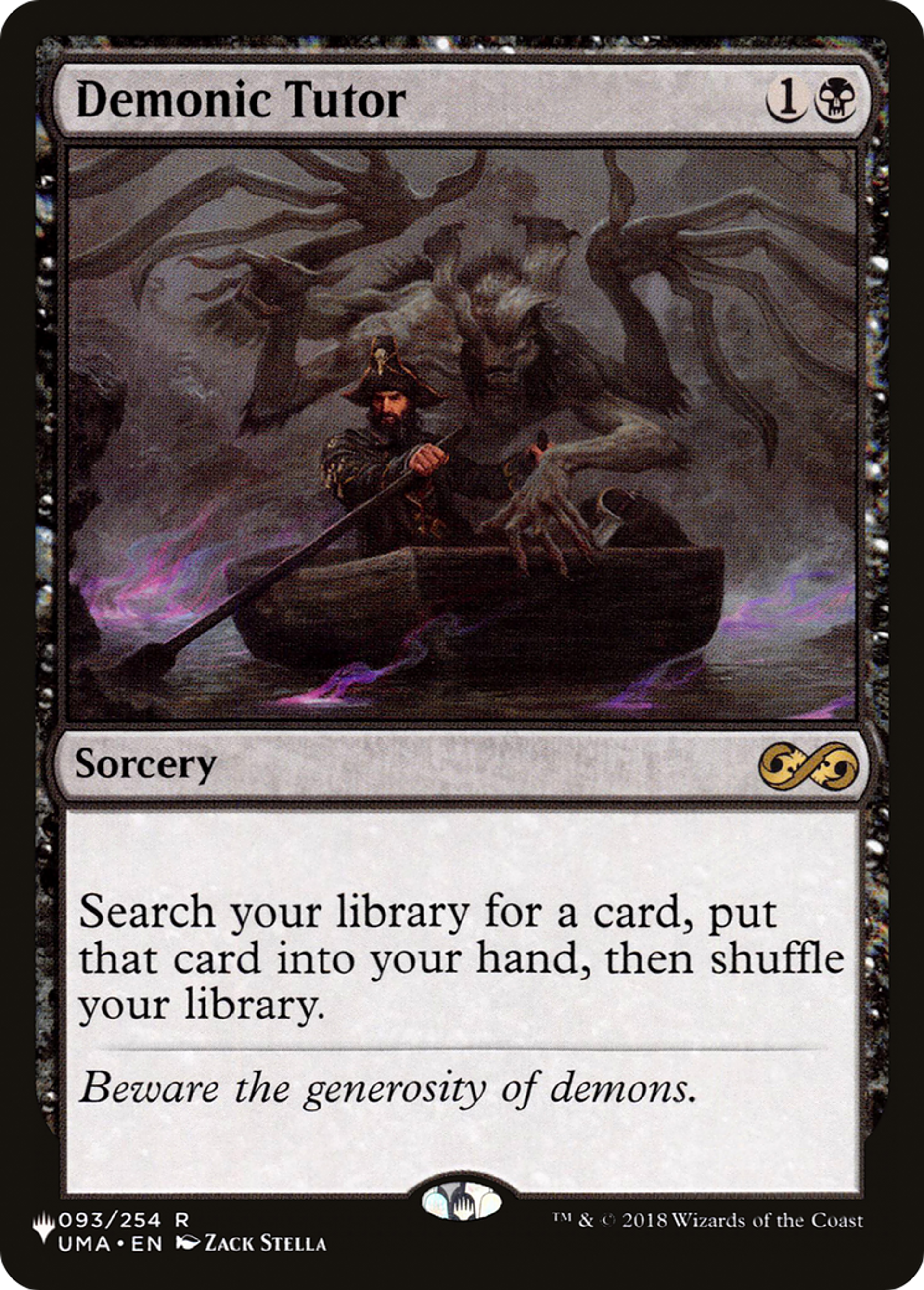 Demonic Tutor — The List — Magic: The Gathering