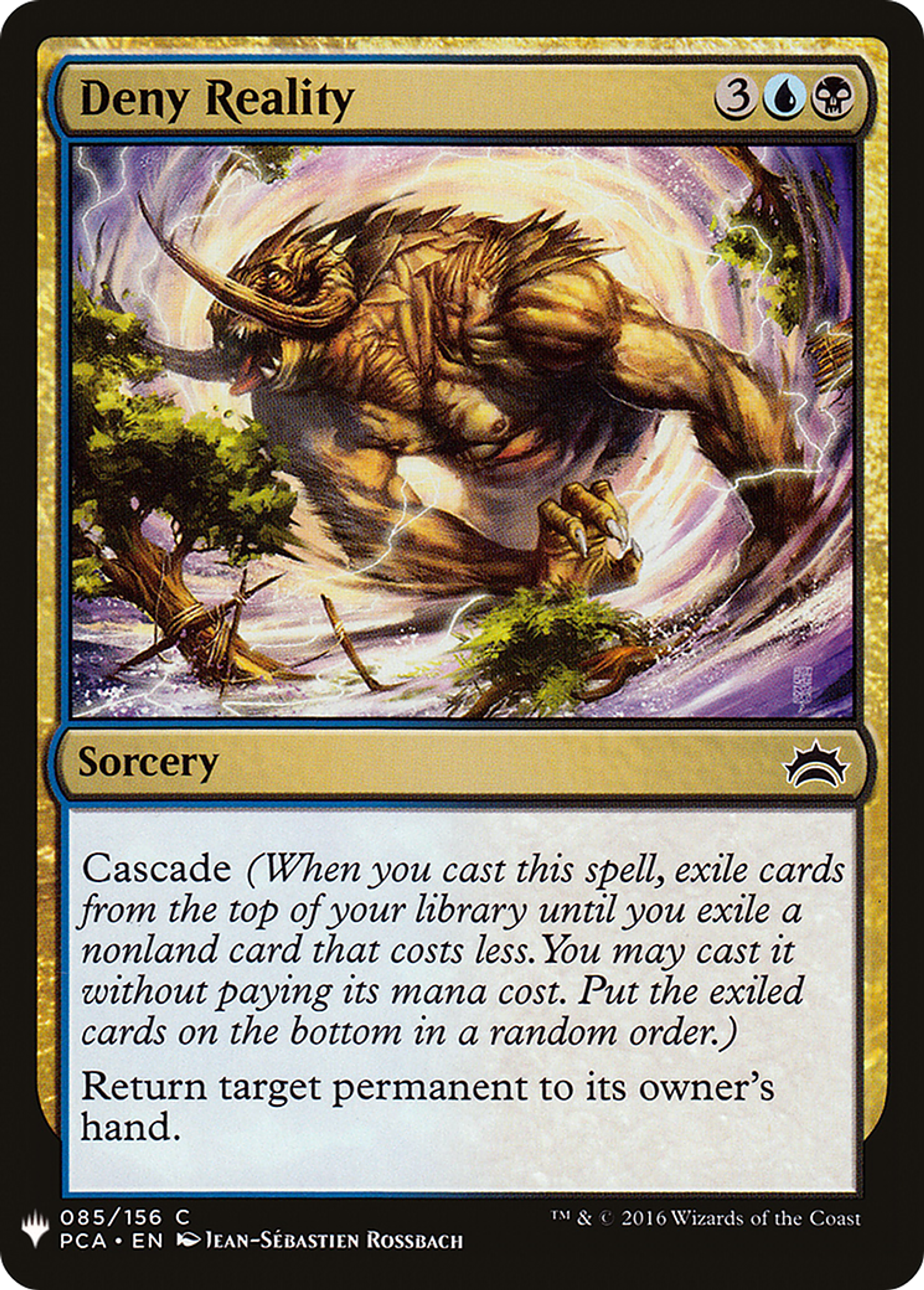 Déni de réalité — The List — Magic: The Gathering