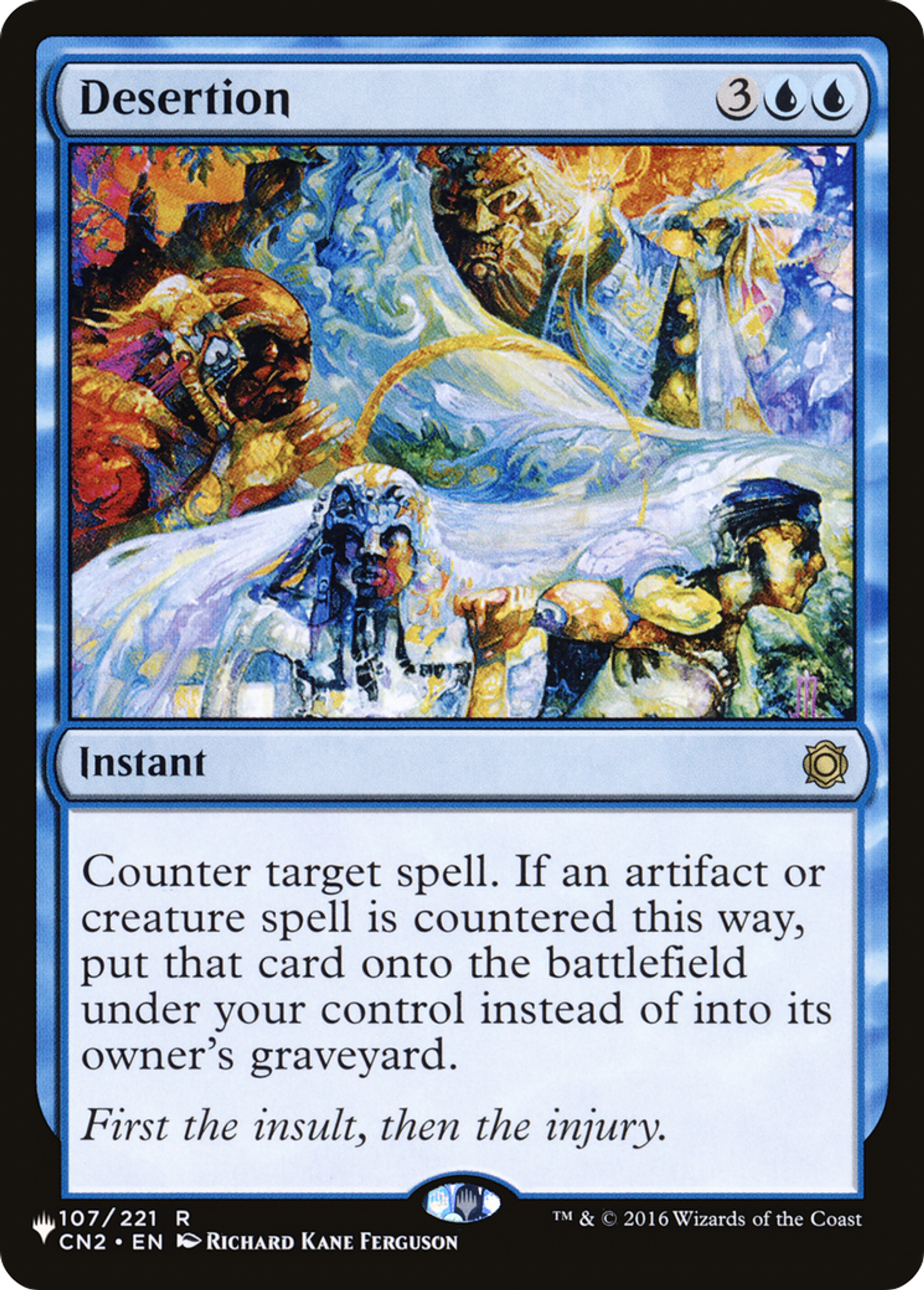 Desertion — The List — Magic: The Gathering