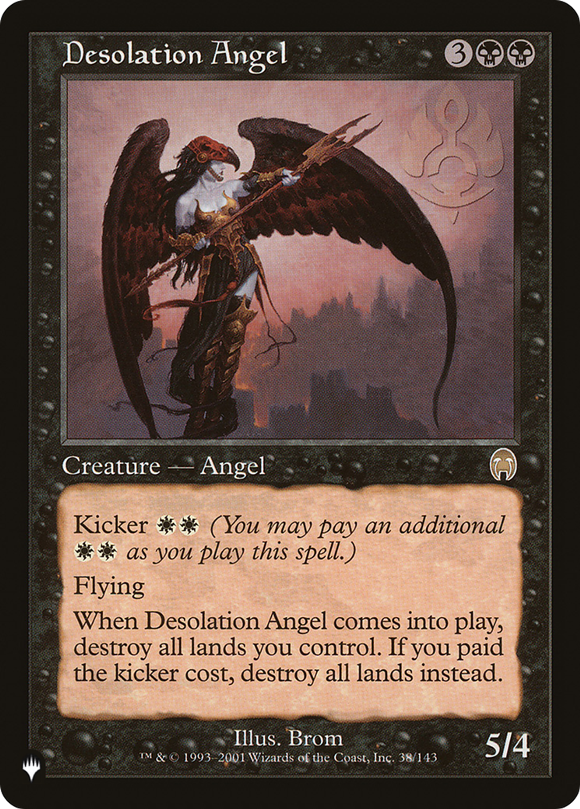 Ange de la désolation — The List — Magic: The Gathering