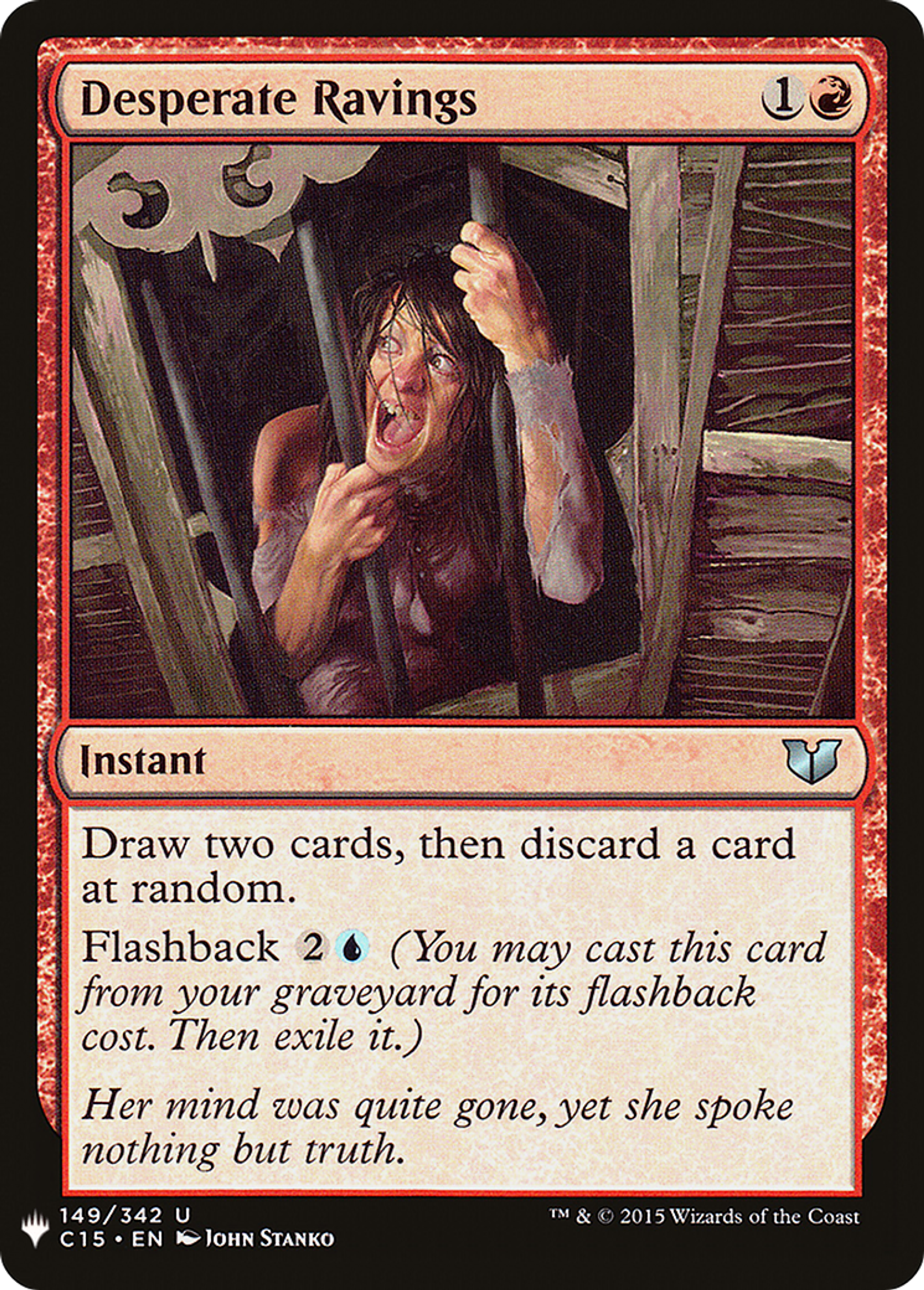 Divagations de désespoir — The List — Magic: The Gathering