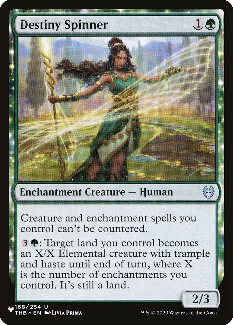 Destiny Spinner — The List — Magic: The Gathering