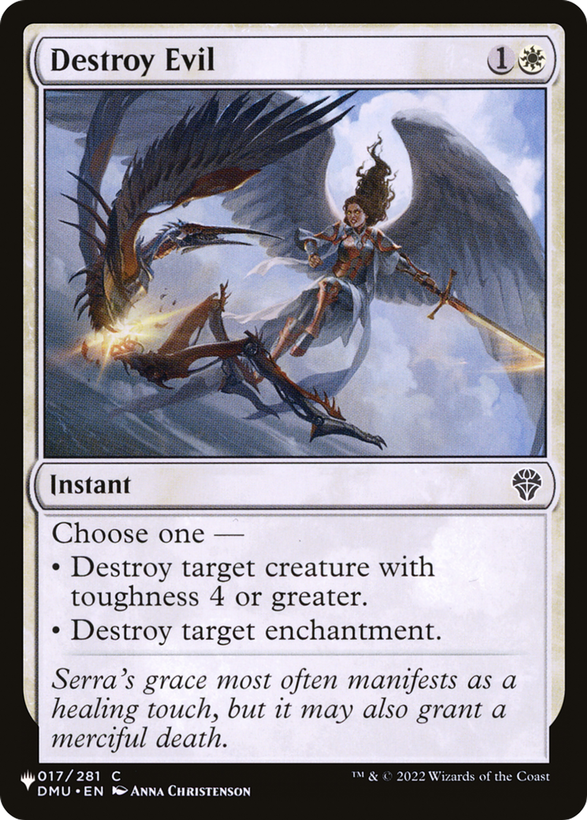 Destroy Evil — The List — Magic: The Gathering