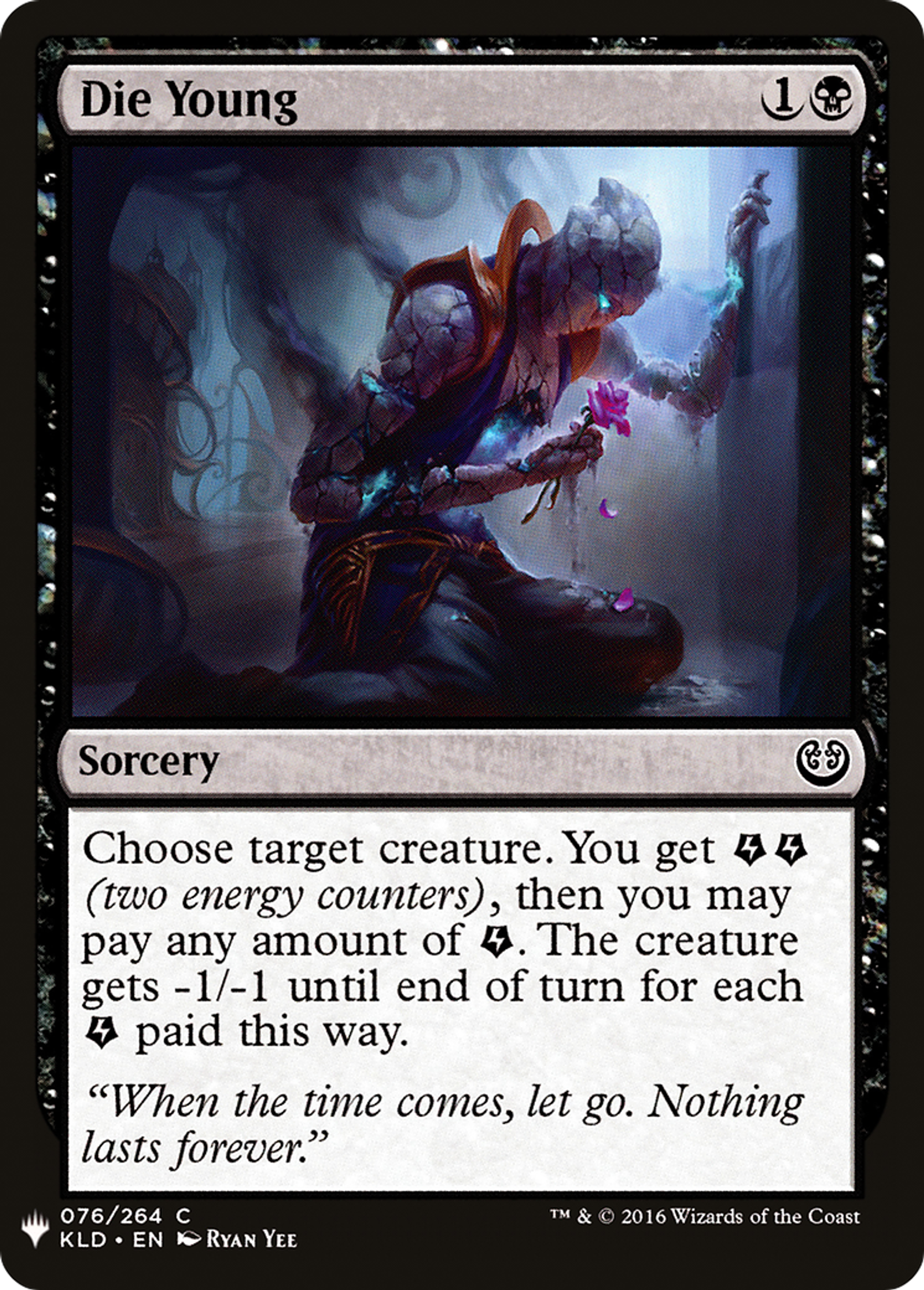 Die Young — The List — Magic: The Gathering