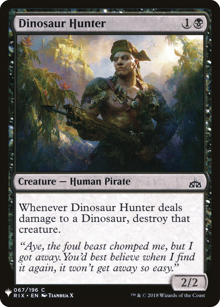 Dinosaur Hunter — The List — Magic: The Gathering