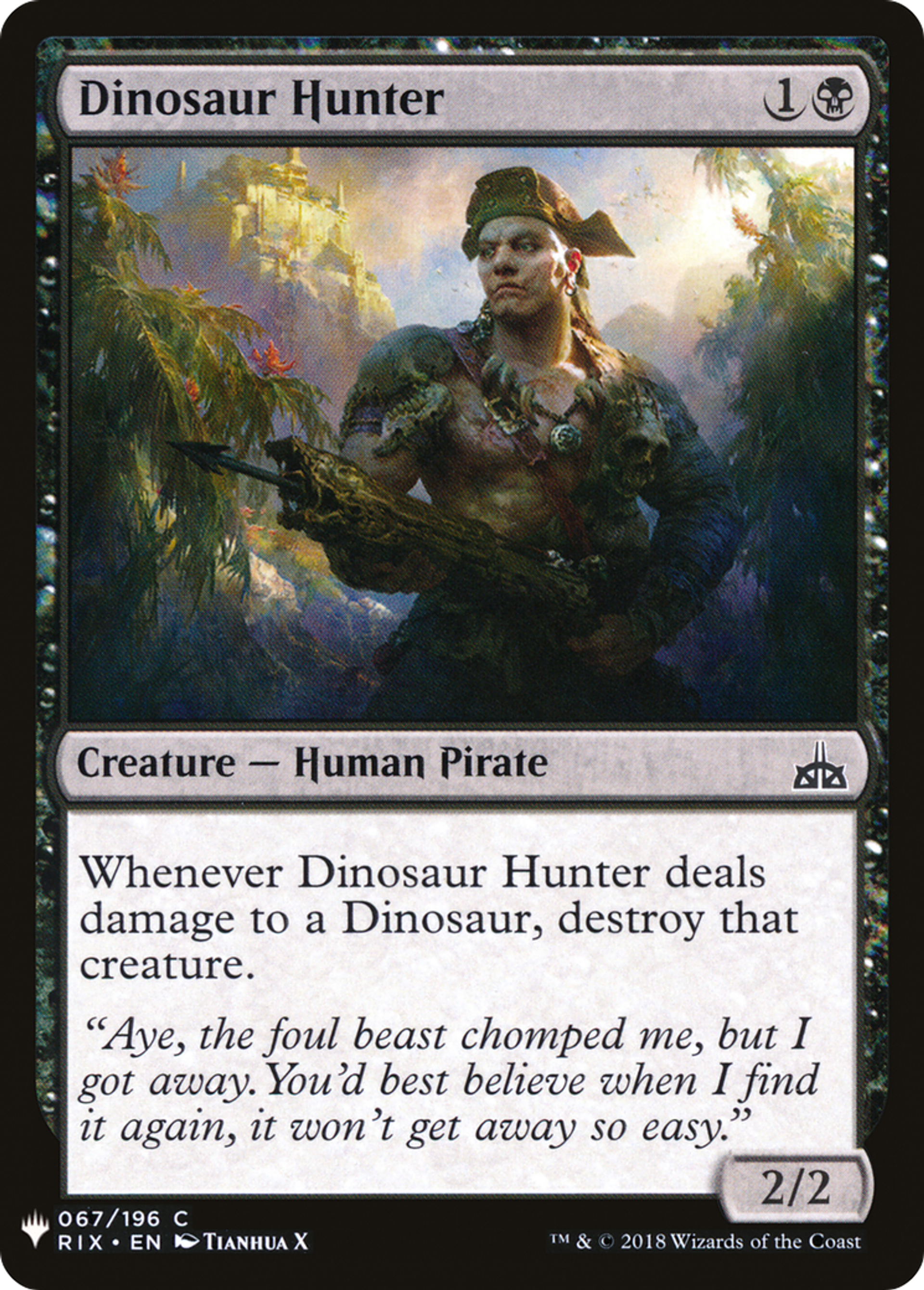 Dinosaur Hunter — The List — Magic: The Gathering