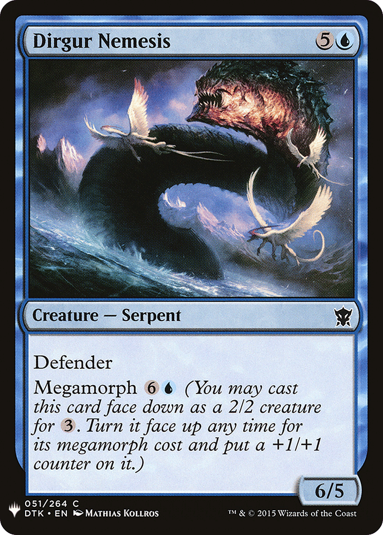 Dirgur Nemesis — The List — Magic: The Gathering