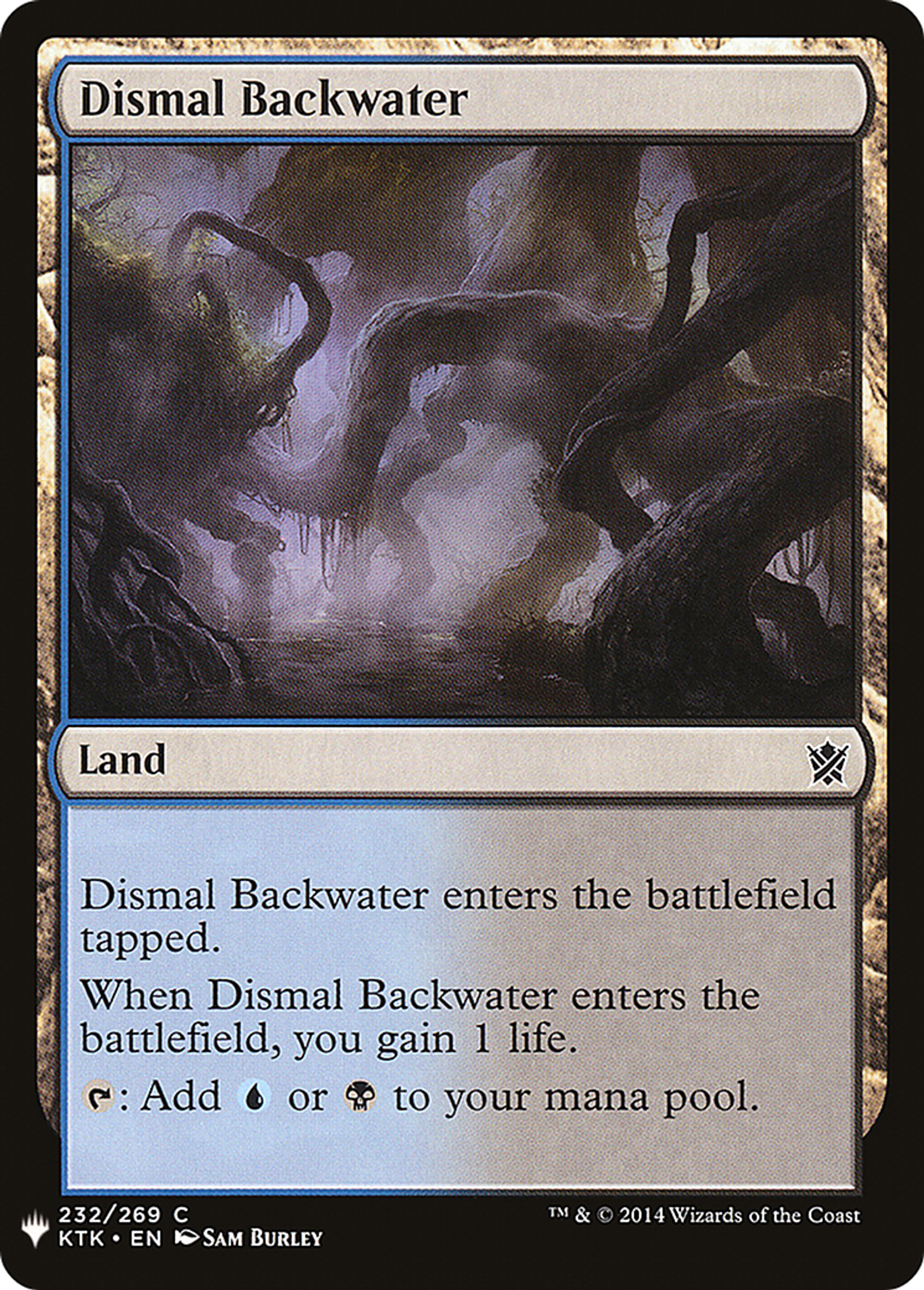 Dismal Backwater — The List — Magic: The Gathering