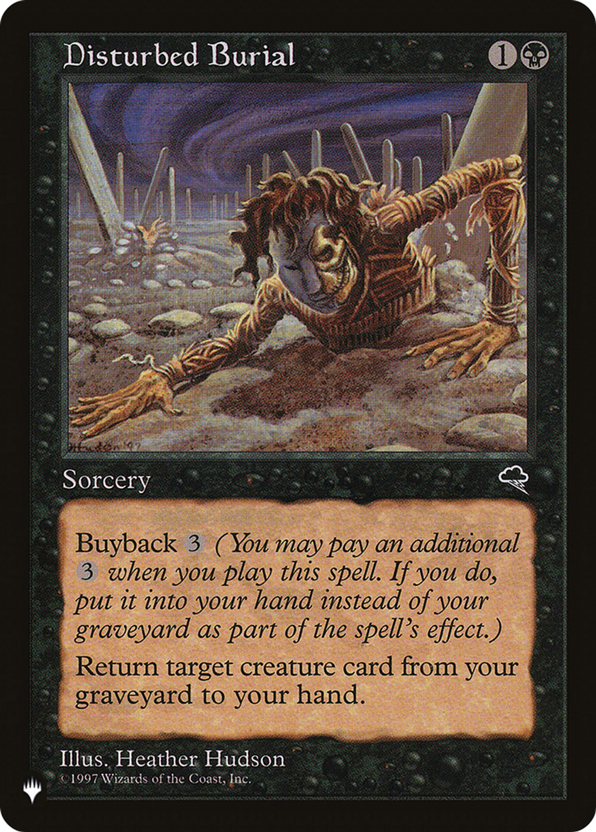 Disturbed Burial — The List — Magic: The Gathering